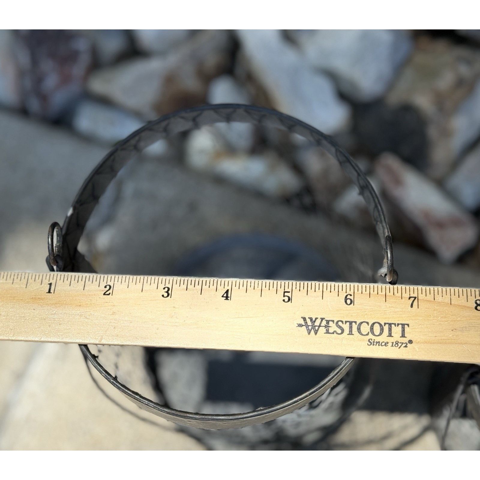 Other 8" & 6” Hanging Wire Baskets Lantern/Candle Holder NWOT Size ONE SIZE - 5 Thumbnail