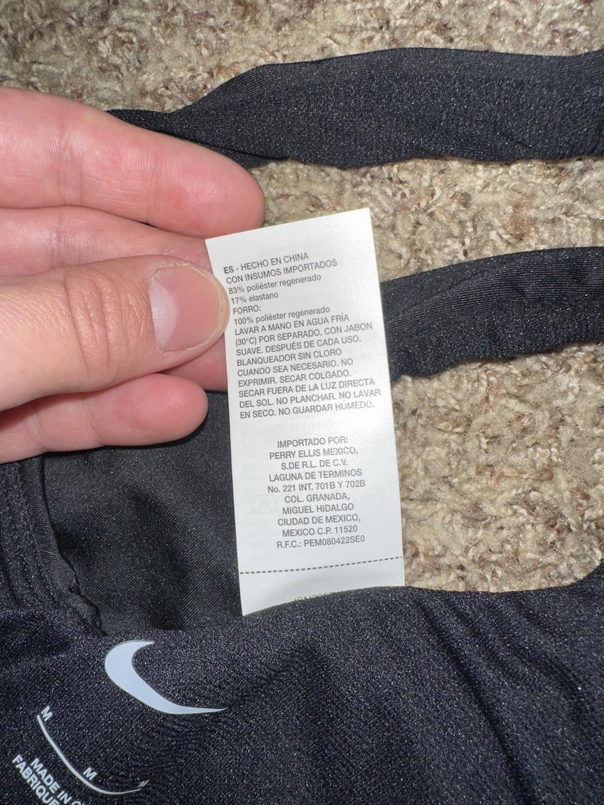 Nike Nike Women's Big Logo Lined Bikini Top Swim Size ONE SIZE - 8 Thumbnail