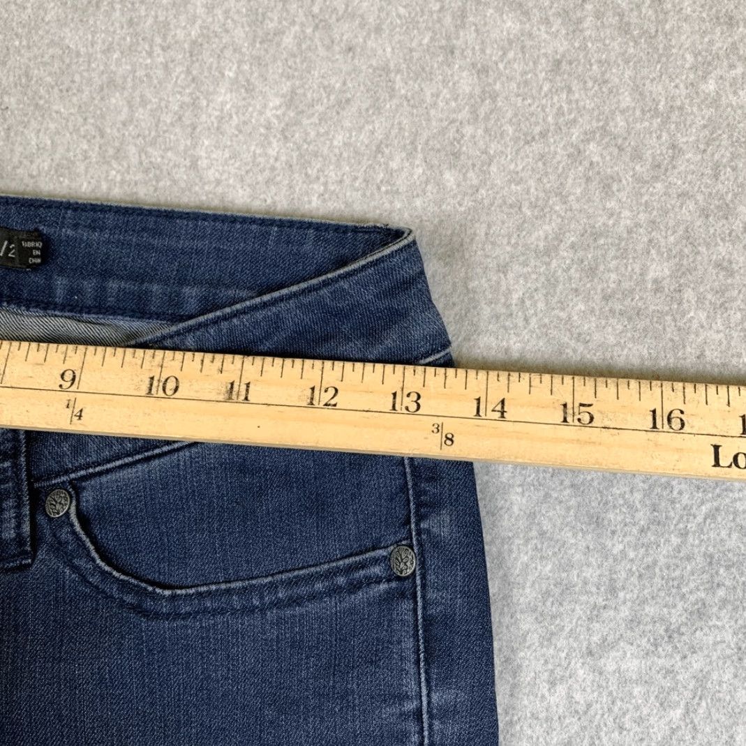 Prana VINTAGE Prana Jeans Women Skinny 00 / 24 NWT Low Rise Fitted Dark Wash Blue 24 Women Mens Girls? Size 42" / US 20 - 2 Thumbnail