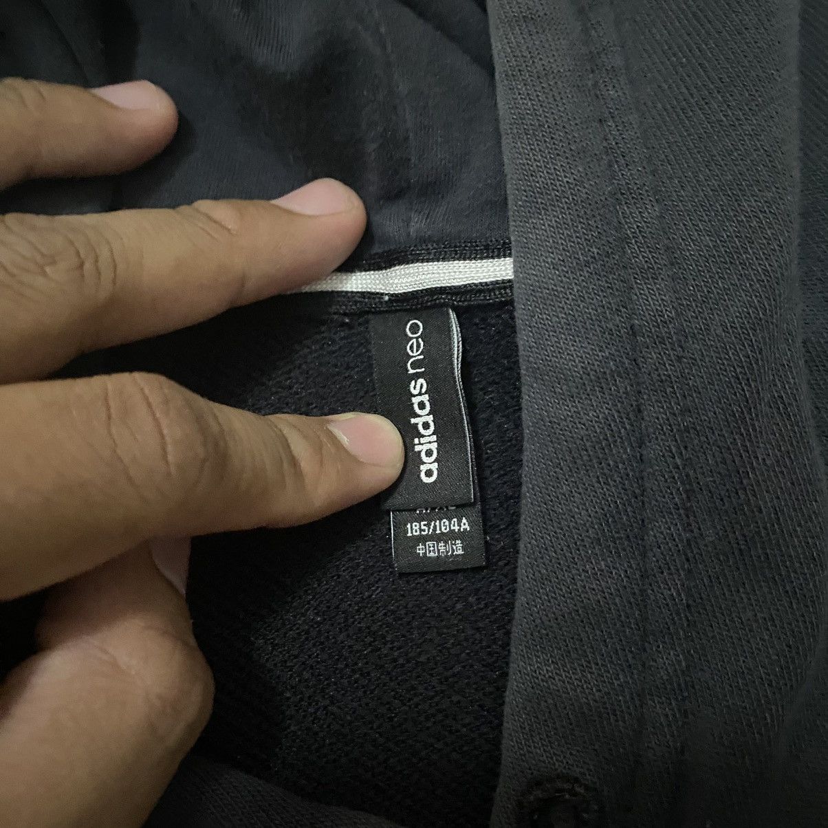 Adidas Adidas Neo Hoodie Size US L / EU 52-54 / 3 - 3 Thumbnail