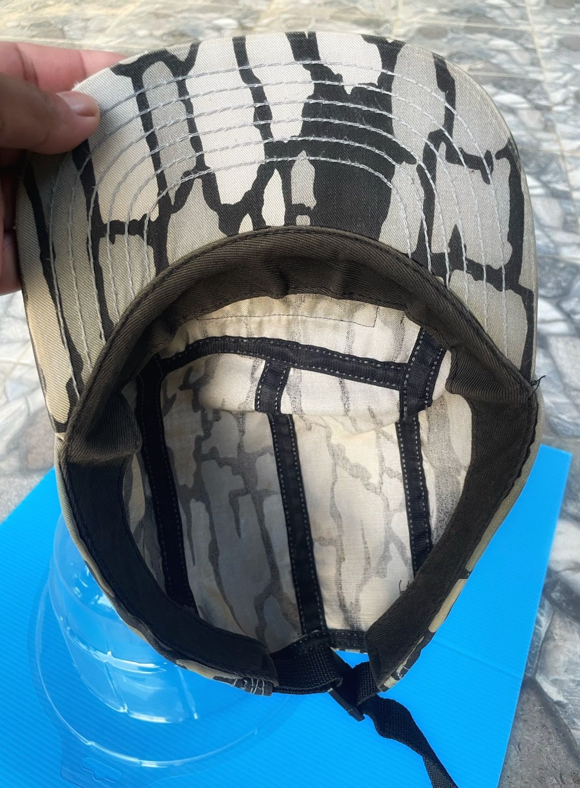 Supreme Supreme Abstract Camouflage Camp Cap Size ONE SIZE - 4 Thumbnail