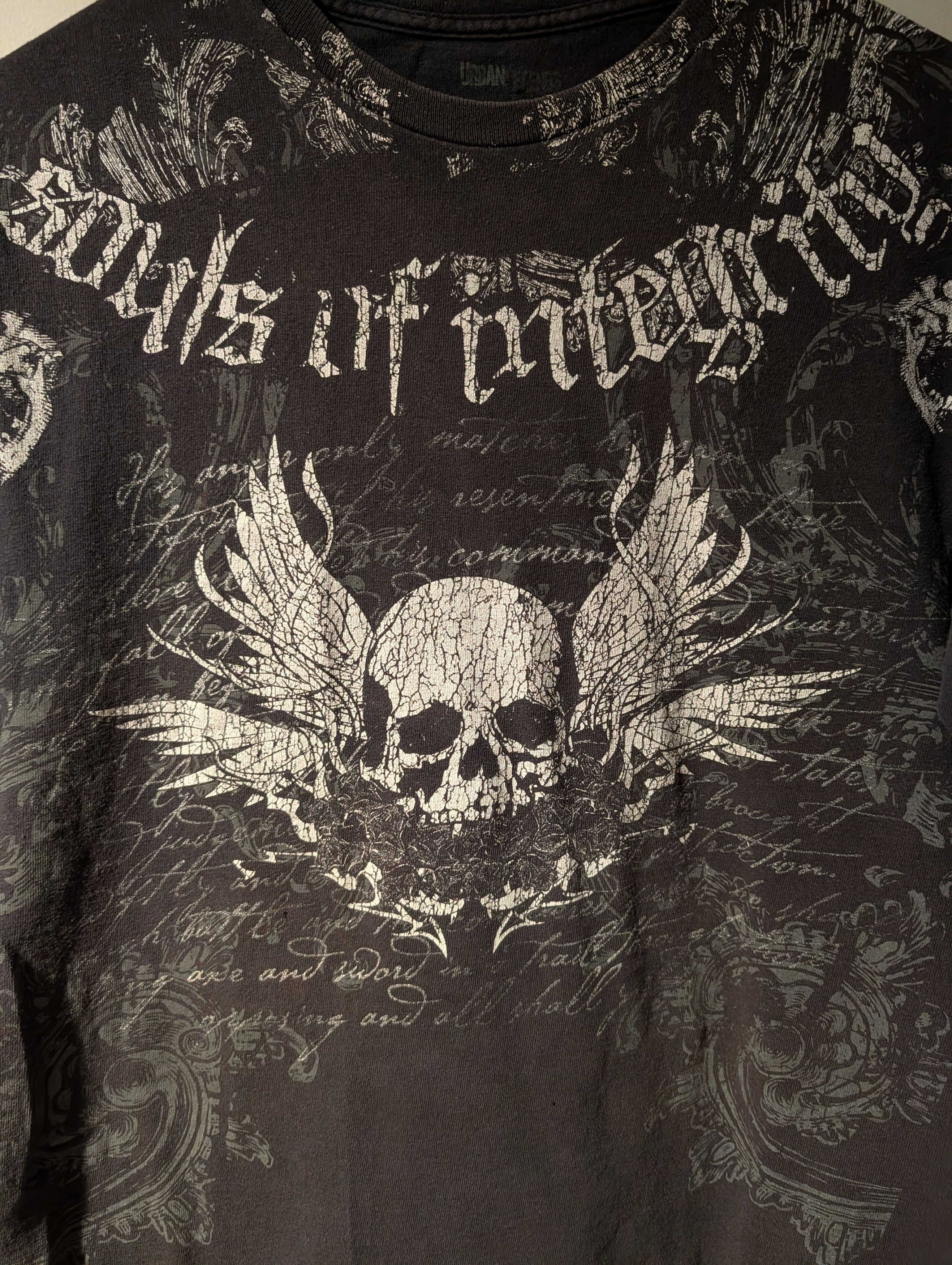 Affliction Vintage Y2K Souls of Integrity Affliction Skull T-Shirt Size US L / EU 52-54 / 3 - 2 Thumbnail