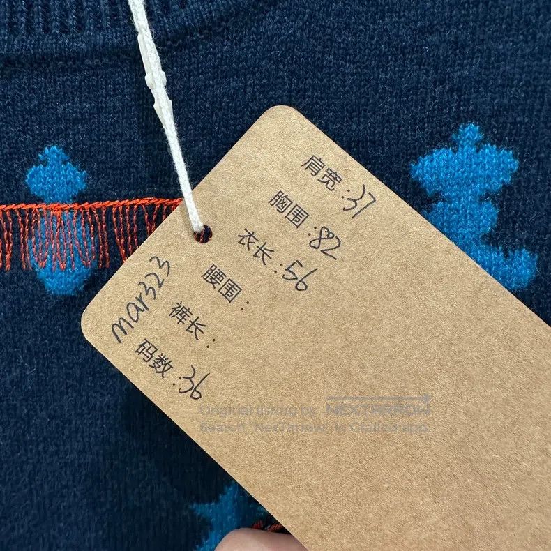 Hermes Hermes Embroidered pattern cashmere short sleeve Size XS / US 0-2 / IT 36-38 - 5 Thumbnail