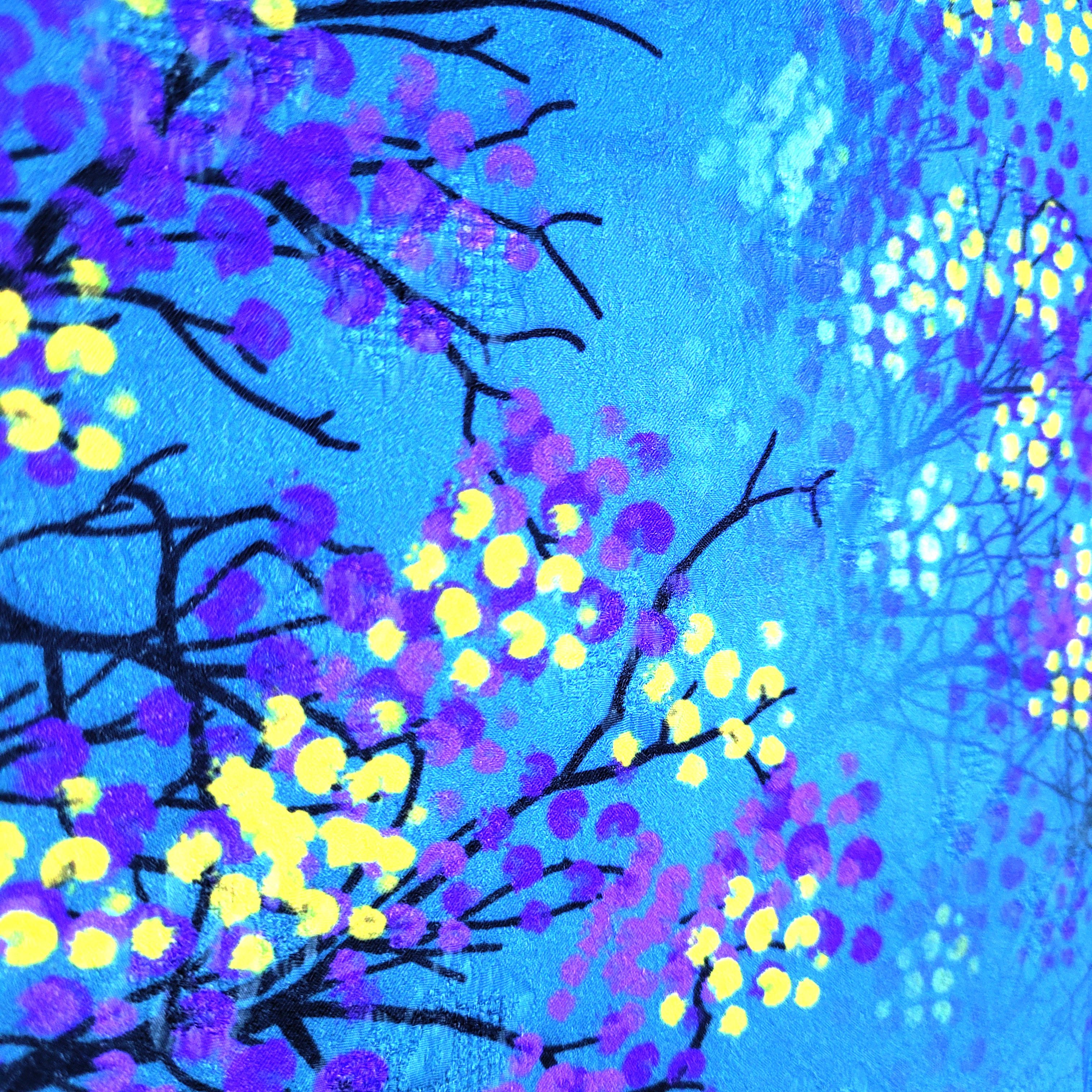 Other Double-Sided Silk Scarf 27"x70" Long Rectangle 3309 Size ONE SIZE - 6 Thumbnail