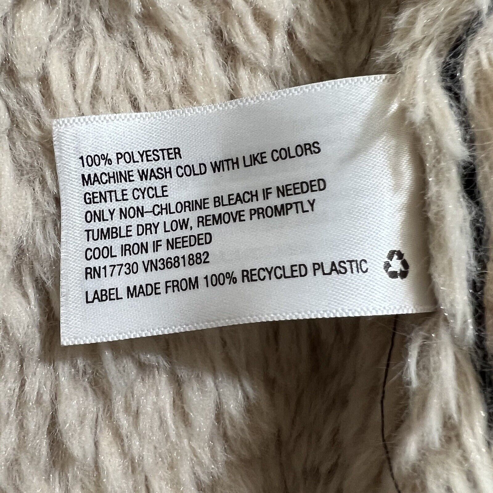 Target Basics Knox Rose Faux Fur Vest Faux Leather Open Front Sleeveless Size M / US 6-8 / IT 42-44 - 6 Thumbnail