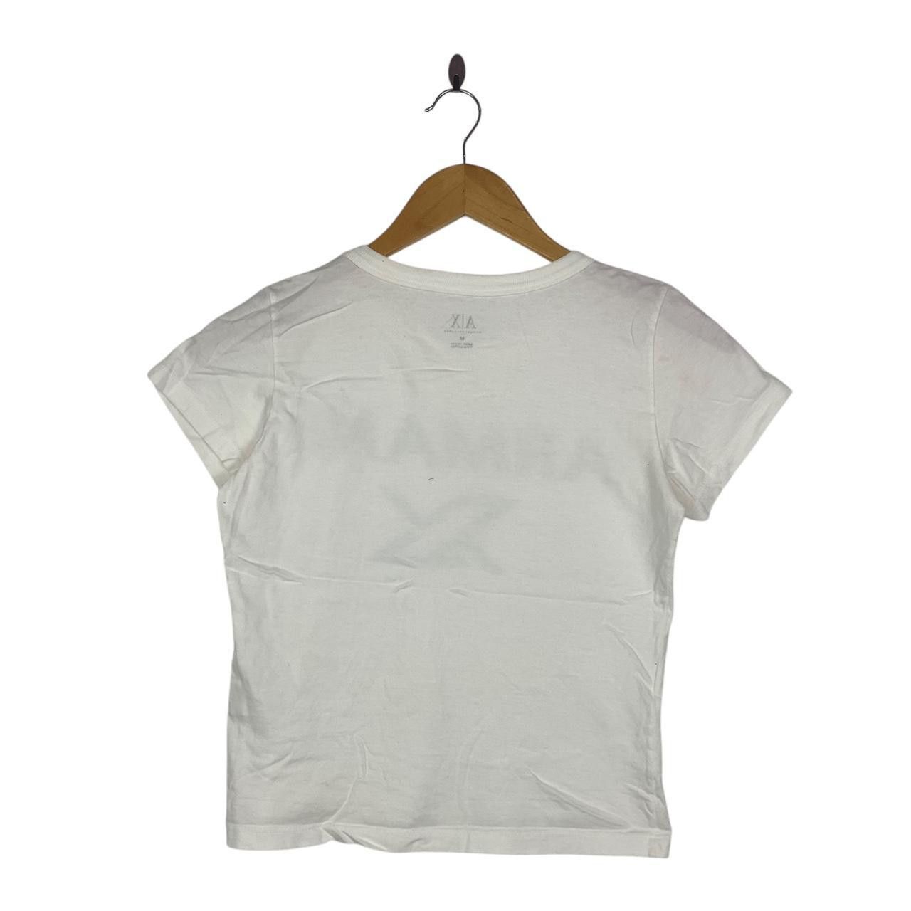 Armani Exchange ARMANI EXCHANGE EMPORIO Giorgio Swarovski Logo Tee Shirt Size M / US 6-8 / IT 42-44 - 4 Thumbnail