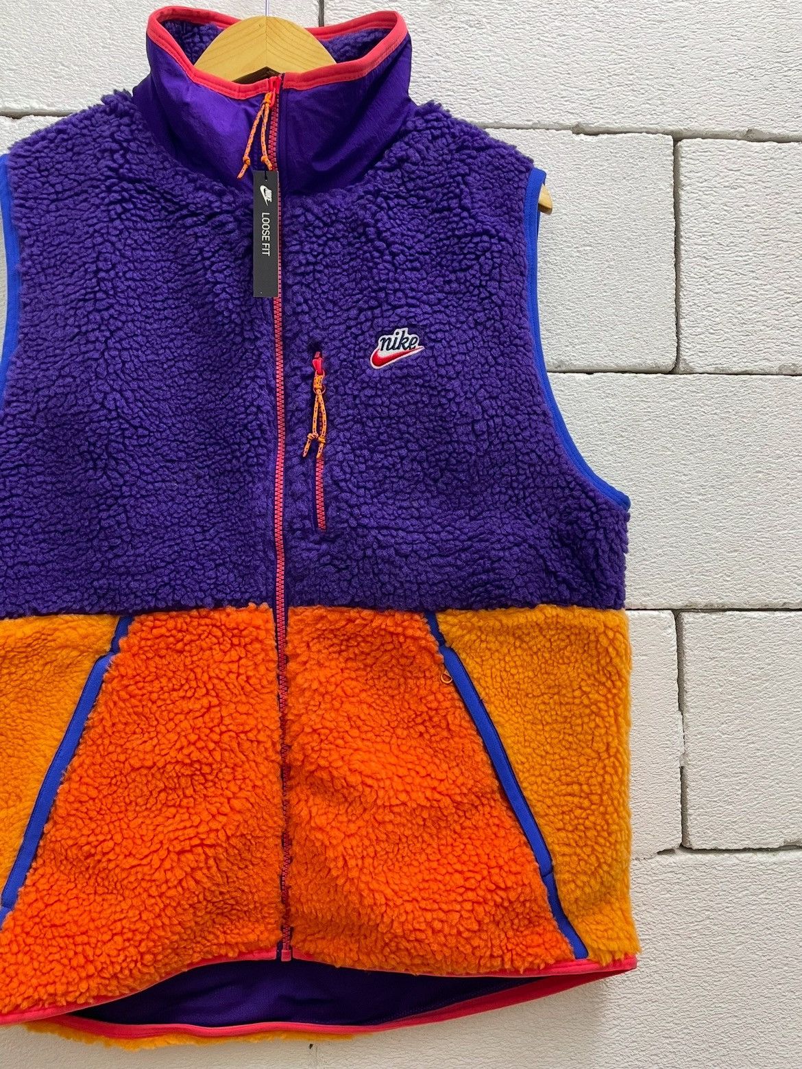 Designer × Nike Nike Fleece Vest Size US L / EU 52-54 / 3 - 3 Thumbnail