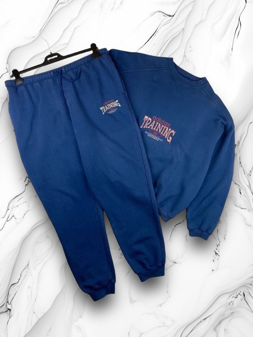 Adidas × Vintage Vintage Adidas Training Sport Suit Tracksuit Drill Hype y2k Size US 34 / EU 50 - 1 Thumbnail
