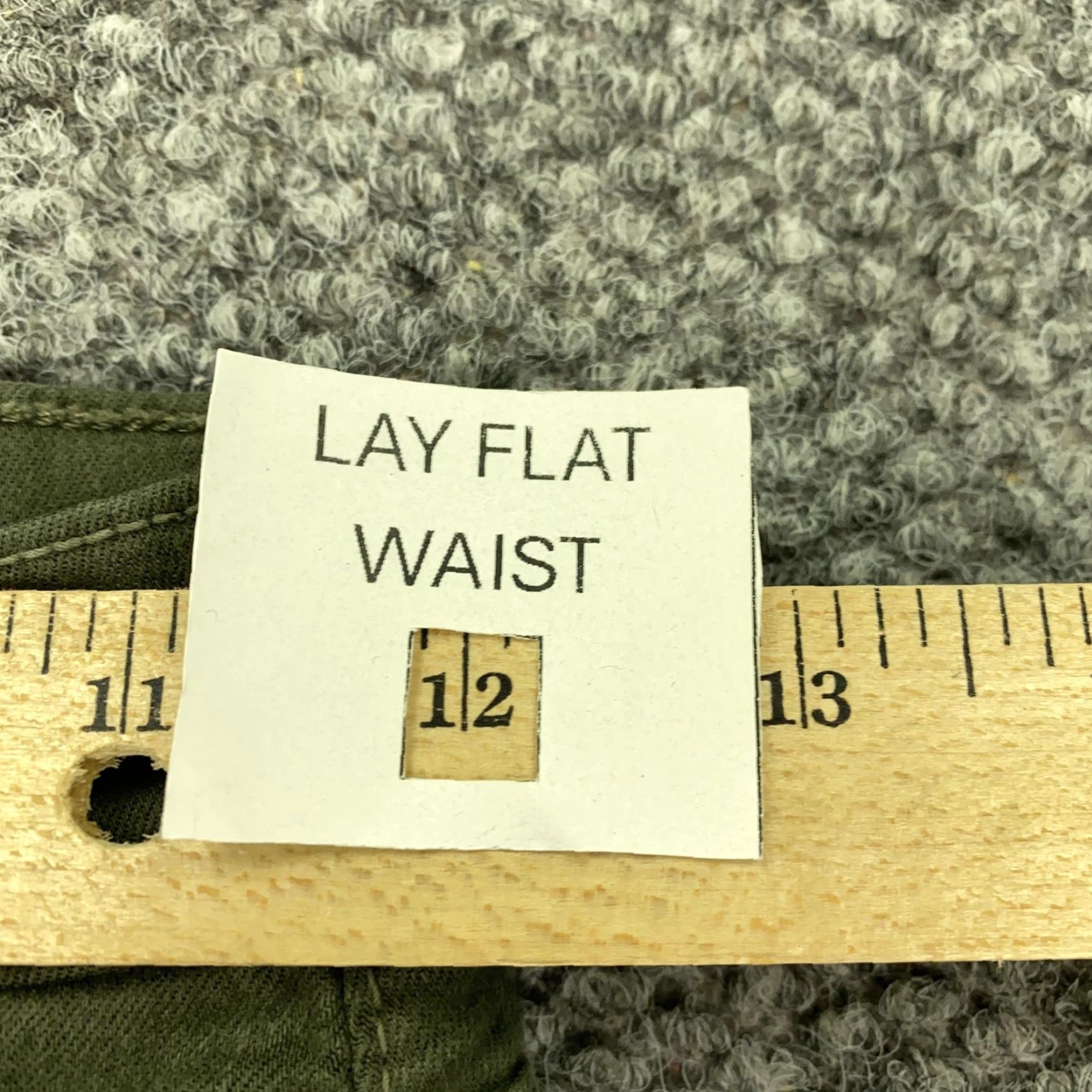 7 For All Mankind VINTAGE? Wait original not vintage. So no. Title: 7 For All Mankind Skinny Jeans Womens 23 Olive Green Mid Rise Stretch Twill Size 40" / US 18 - 7 Thumbnail
