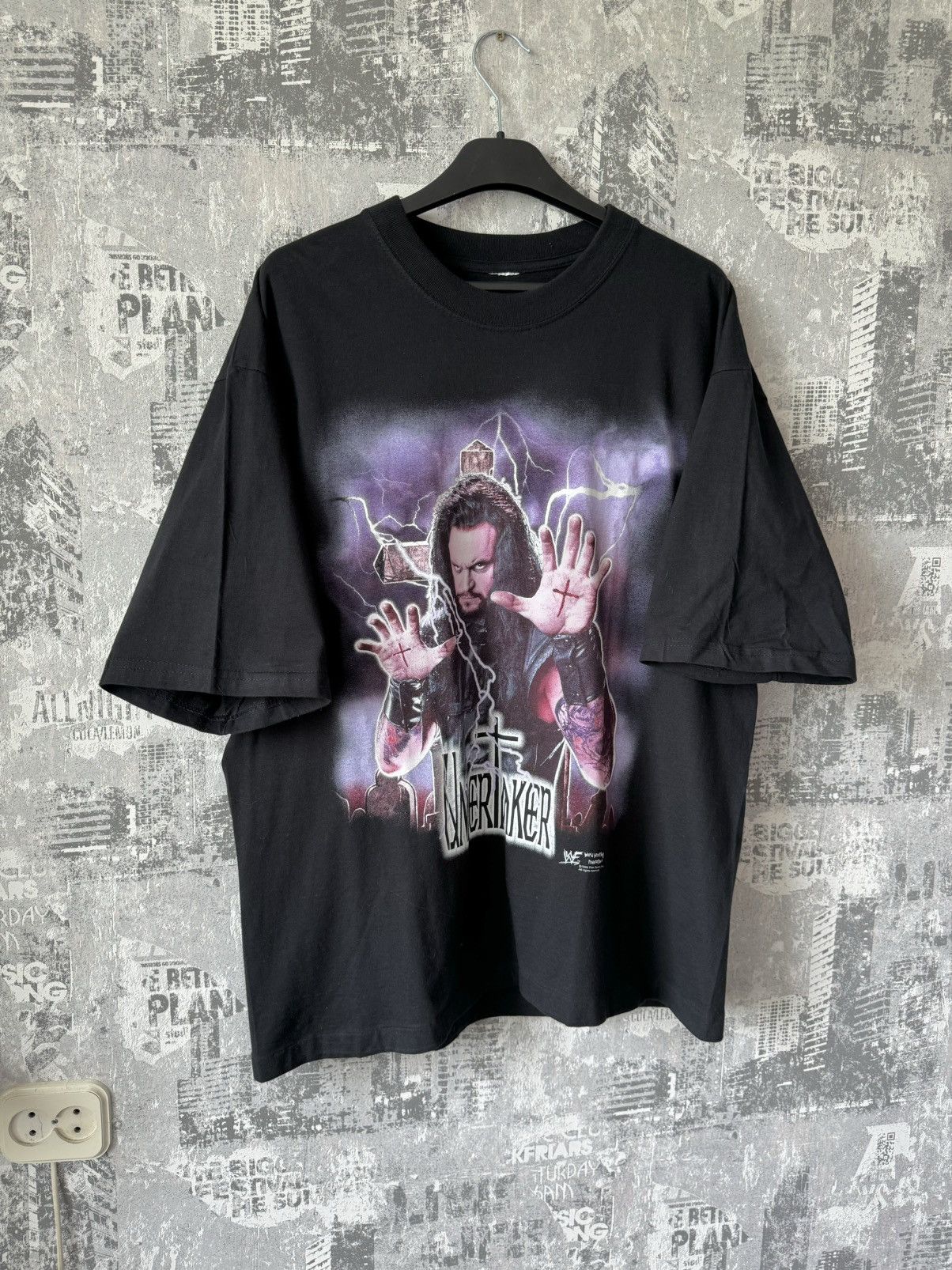 WWE Vintage WWE T-Shirt Size US XL / EU 56 / 4 - 1 Thumbnail