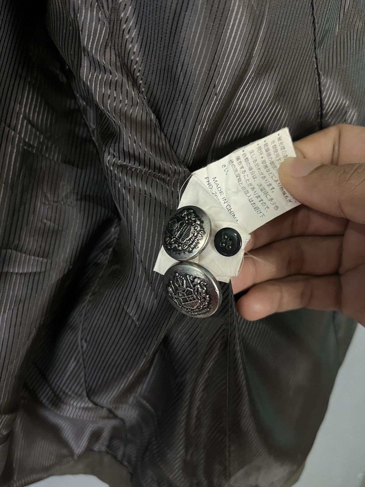 If Six Was Nine × Japanese Brand × Mossimo Mossimo Sport Faux Fur Collar Belted Jacket Military Style Size US M / EU 48-50 / 2 - 10 Thumbnail