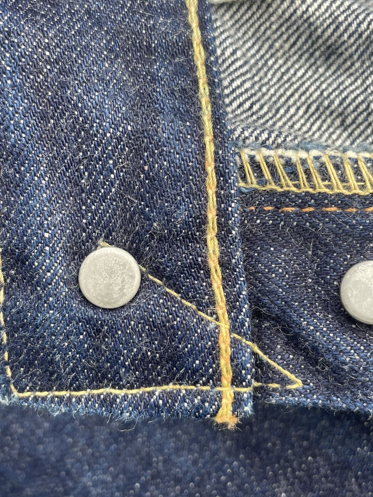 The Flat Head R.J.Blues Selvedge Denim Size US 27 - 21 Thumbnail