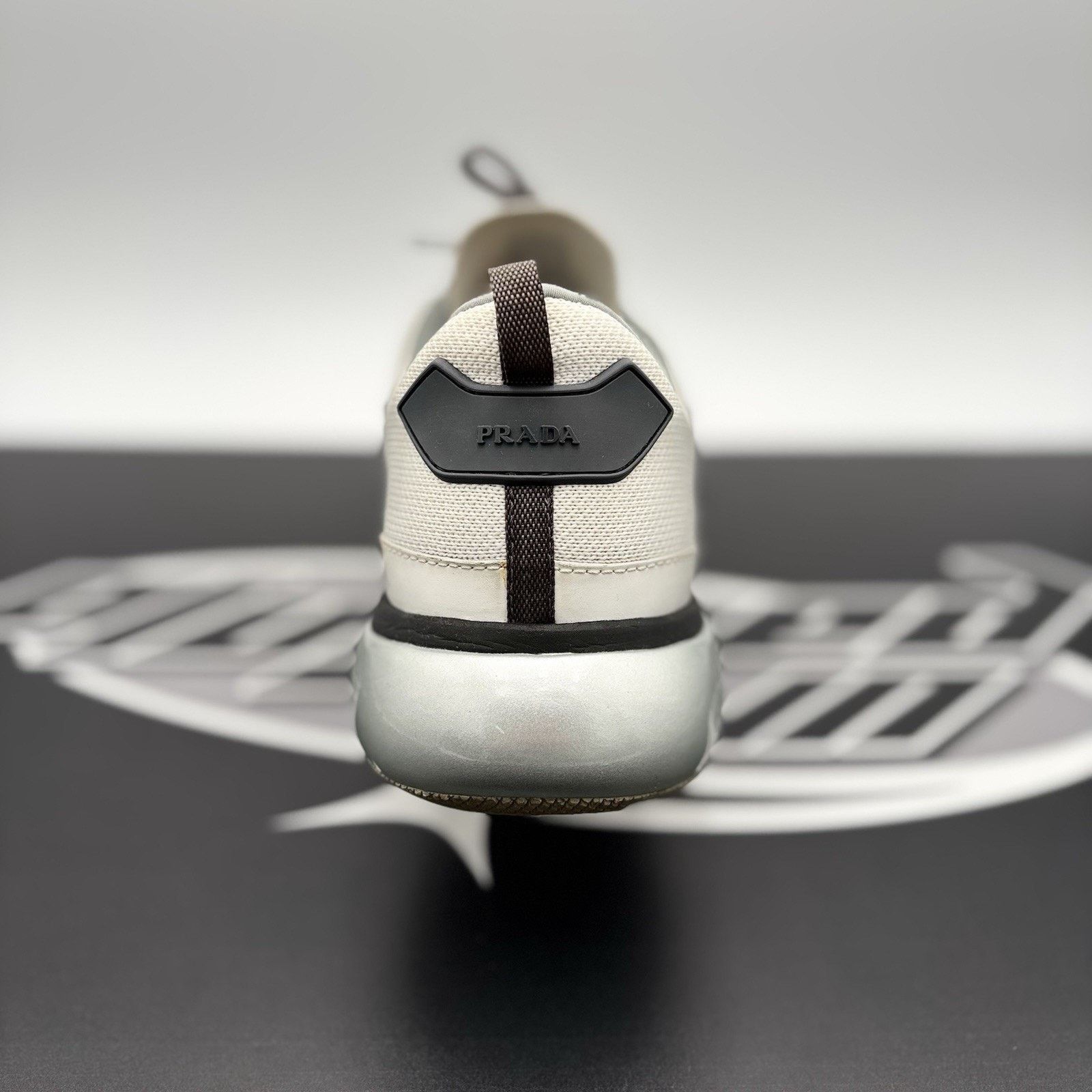 Prada Prada Cloudbust Mesh ' White, Grey ' | GOOD CONDITION! Size US 7.5 / EU 40-41 - 3 Thumbnail