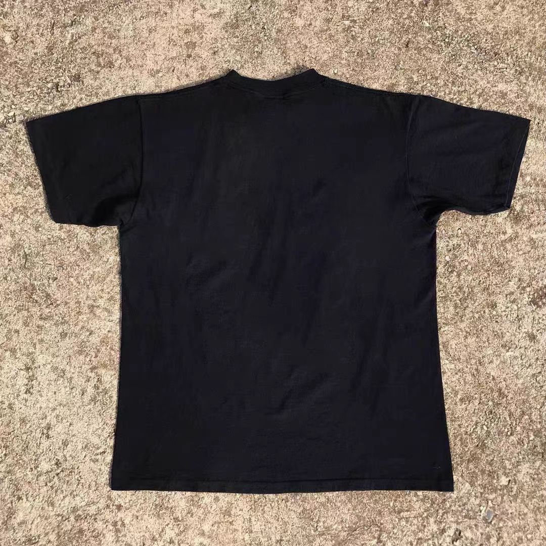 Japanese Brand × Vintage Black casual vintage computer printed cotton t-shirt Size US M / EU 48-50 / 2 - 2 Thumbnail
