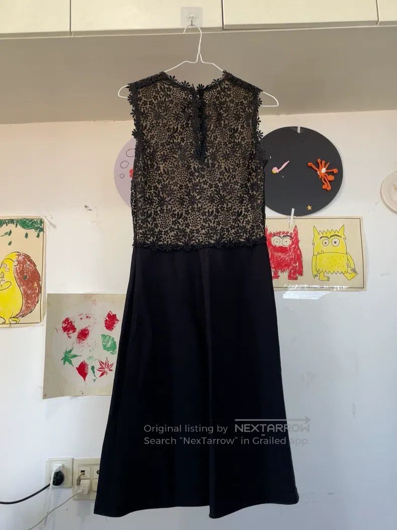Valentino Black lace dress