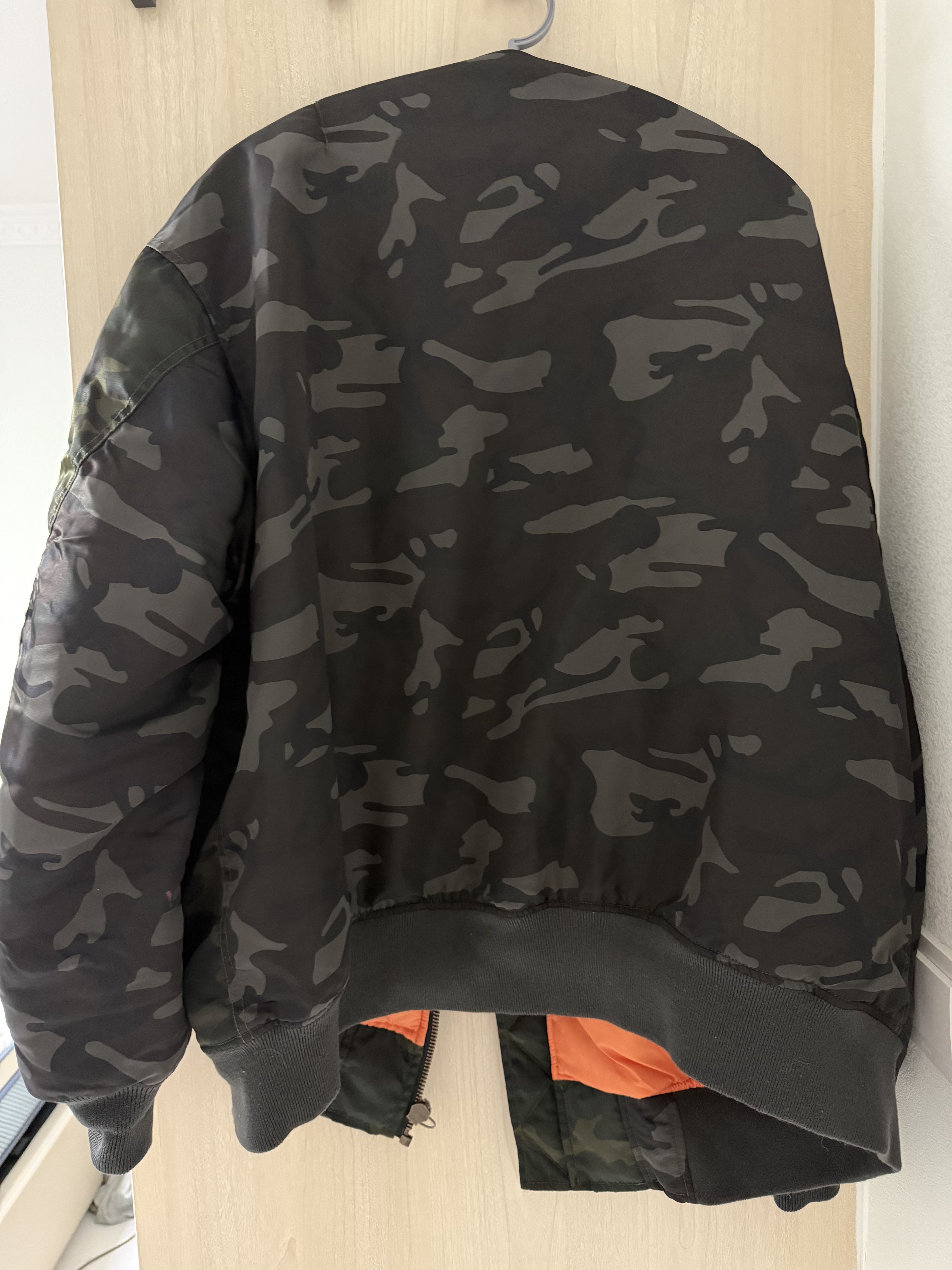Facetasm Facetasm Camo Multi-Zip Deconstructed MA-1 Jacket Bomber Size US XL / EU 56 / 4 - 4 Thumbnail