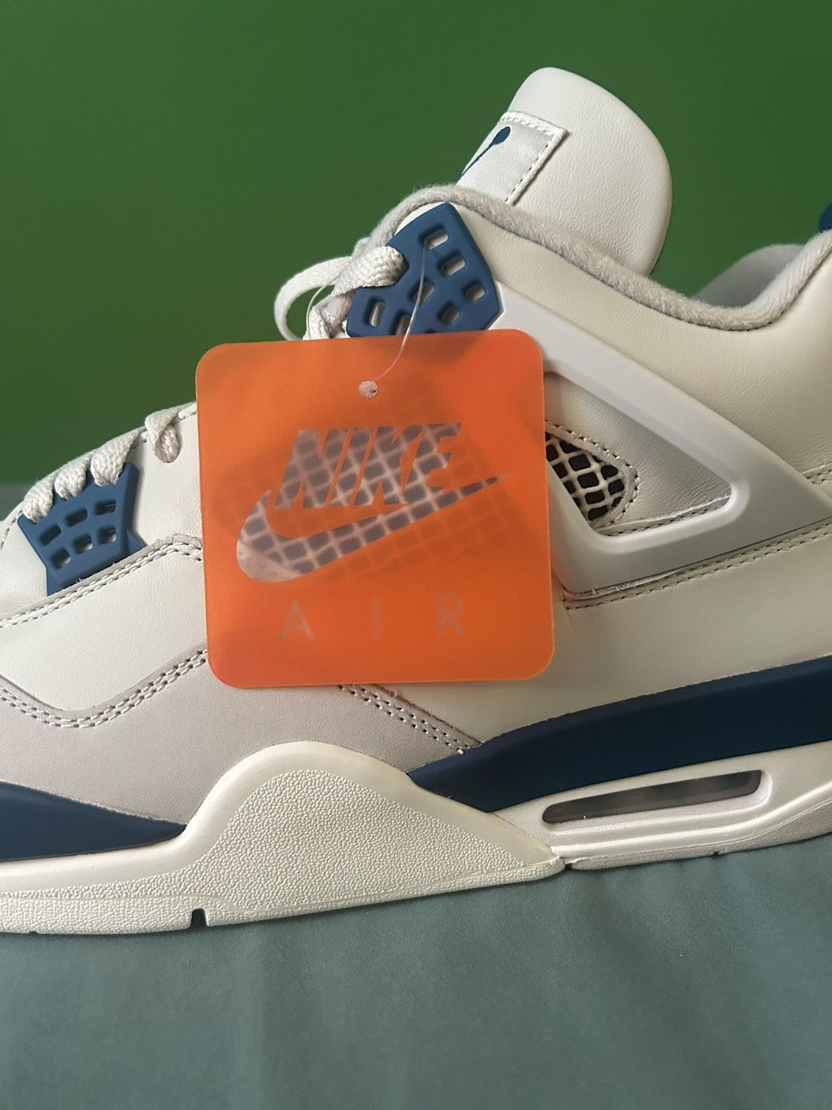 Jordan Brand Nike Air Jordan 4 Military Blue 2024 Size US 12 / EU 45 - 7 Thumbnail