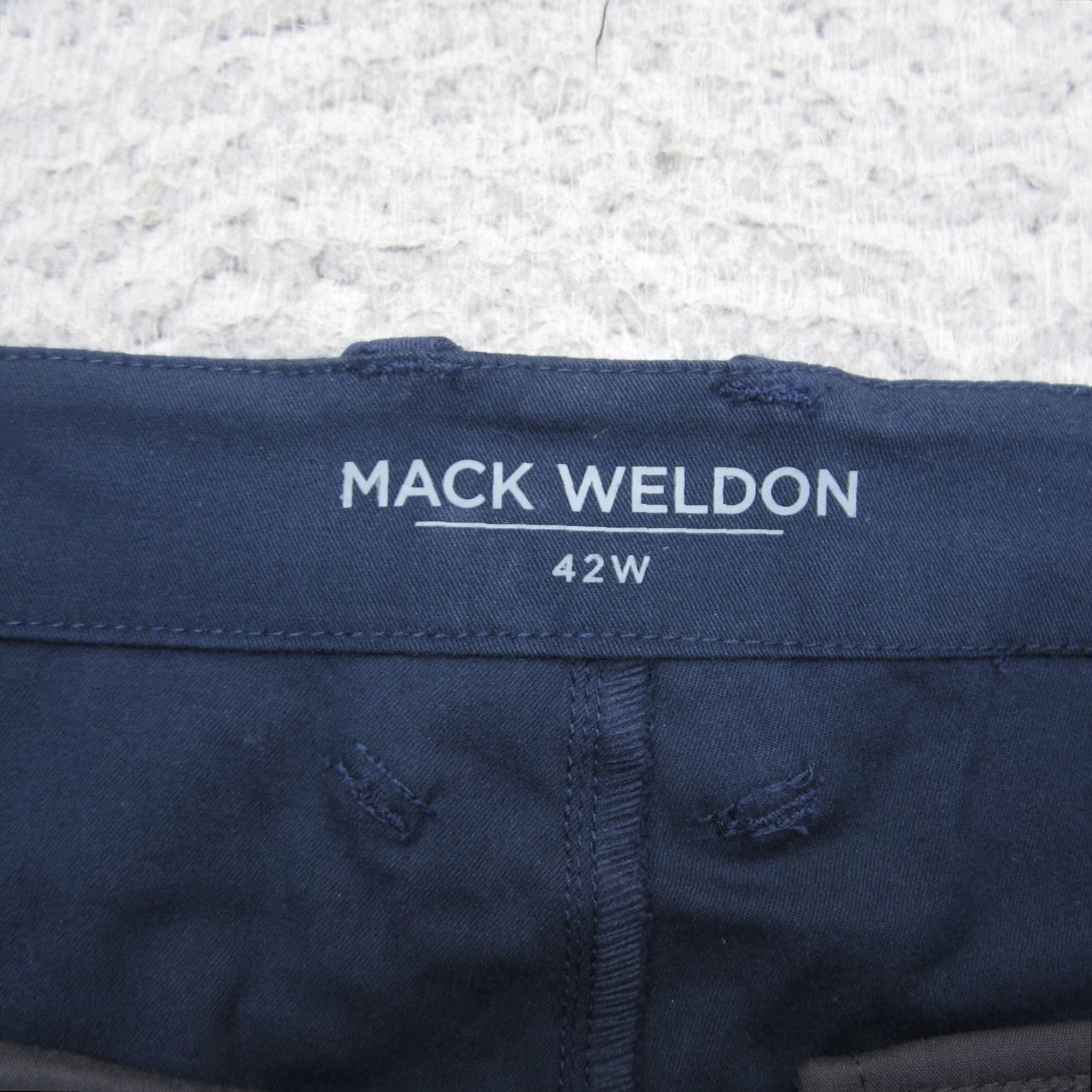 Vintage Mack Weldon Mavericks Tech Shorts Mens 42 Blue Chino Performance Stretch Golf Casual Size US 42 / EU 58 - 5 Thumbnail