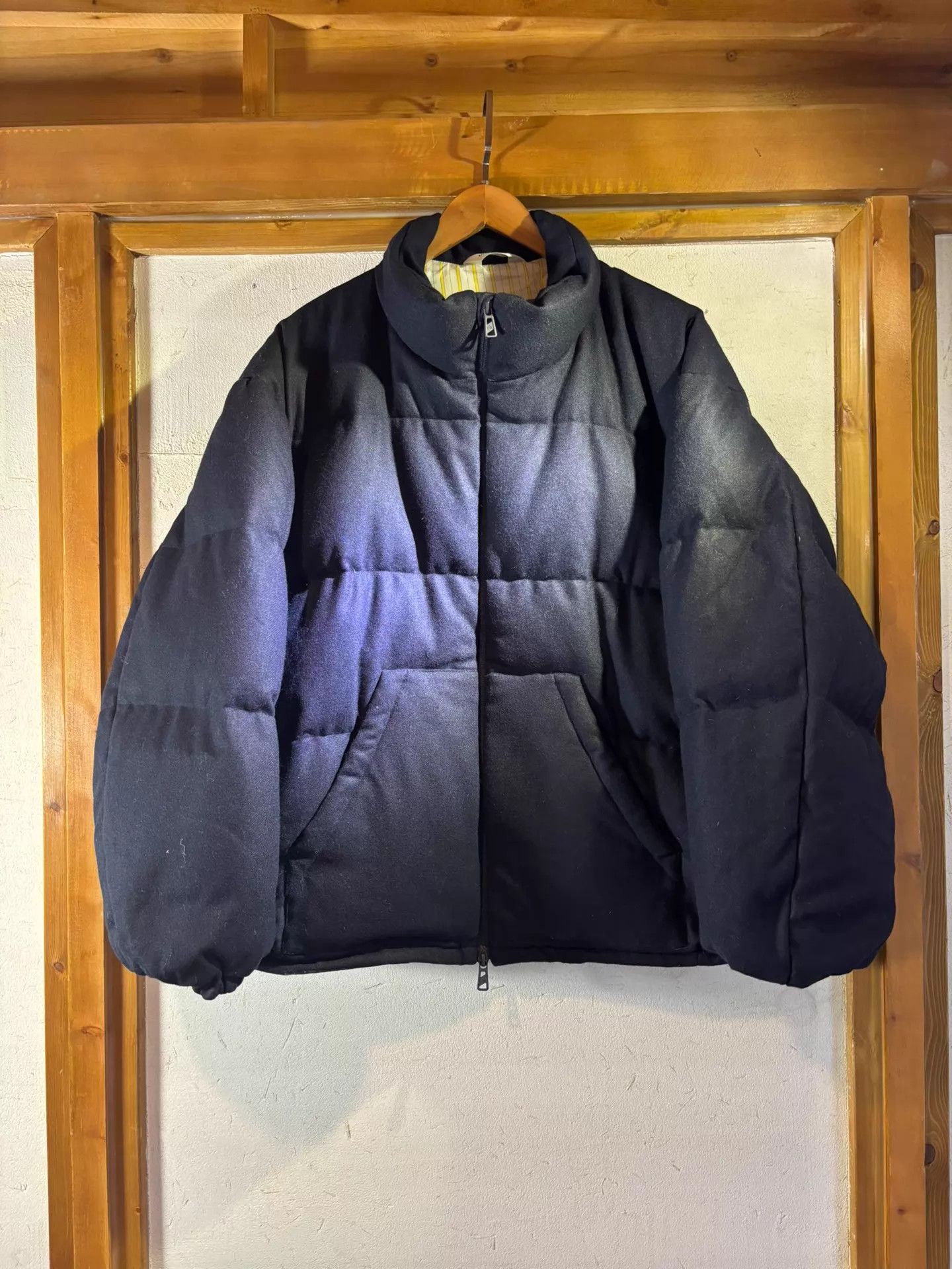 F/CE digawel x F/CE Wool Down Oversize Navy 25AW Jacket Size 1 Size US S / EU 44-46 / 1 - 1 Thumbnail