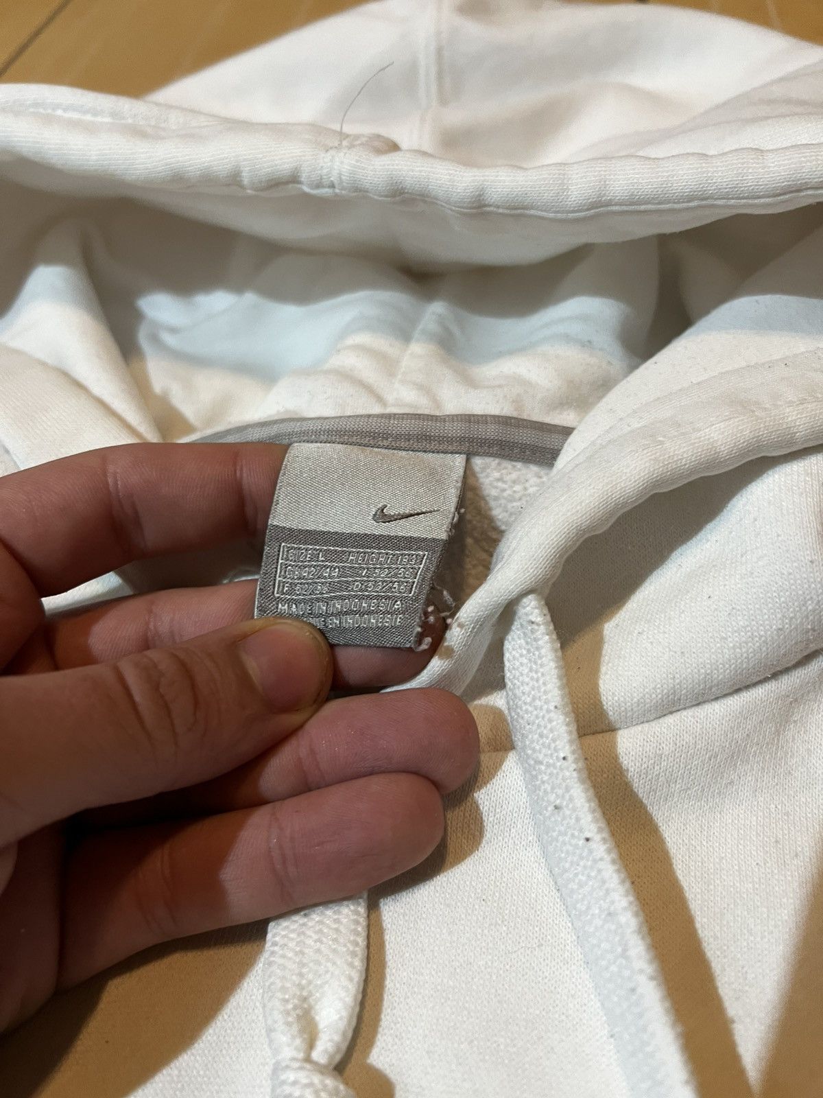 Nike Nike vintage hoodie Size US XL / EU 56 / 4 - 3 Thumbnail