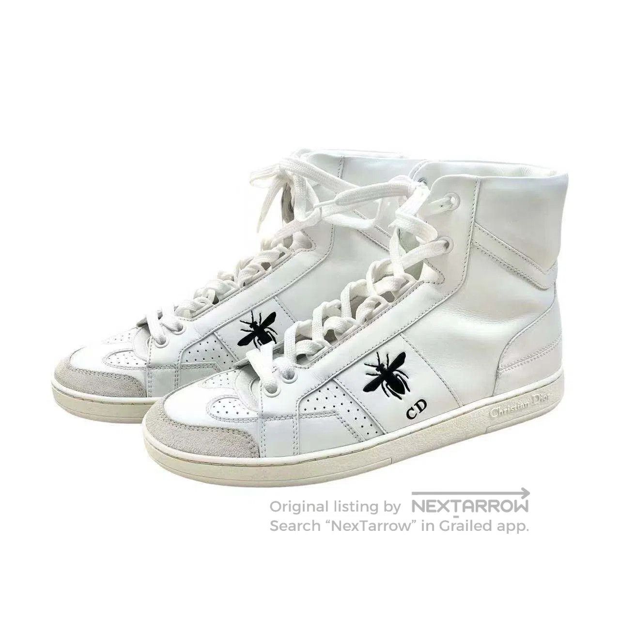 Dior Dior Star leather bee embroidered board shoes| Size US 4.5 / IT 34.5 - 1 Thumbnail