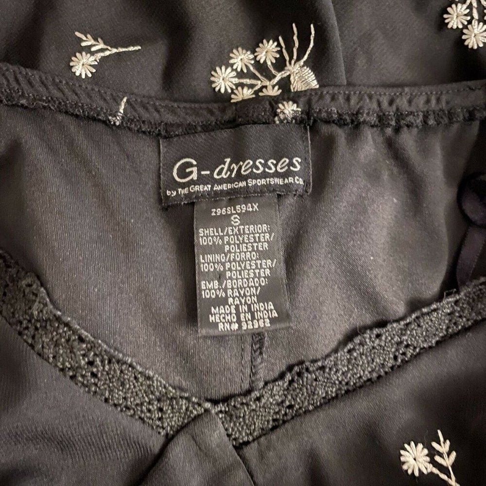 Other Vintage The Great American Sportswear Company Dress Black E Size S / US 4 / IT 40 - 7 Thumbnail