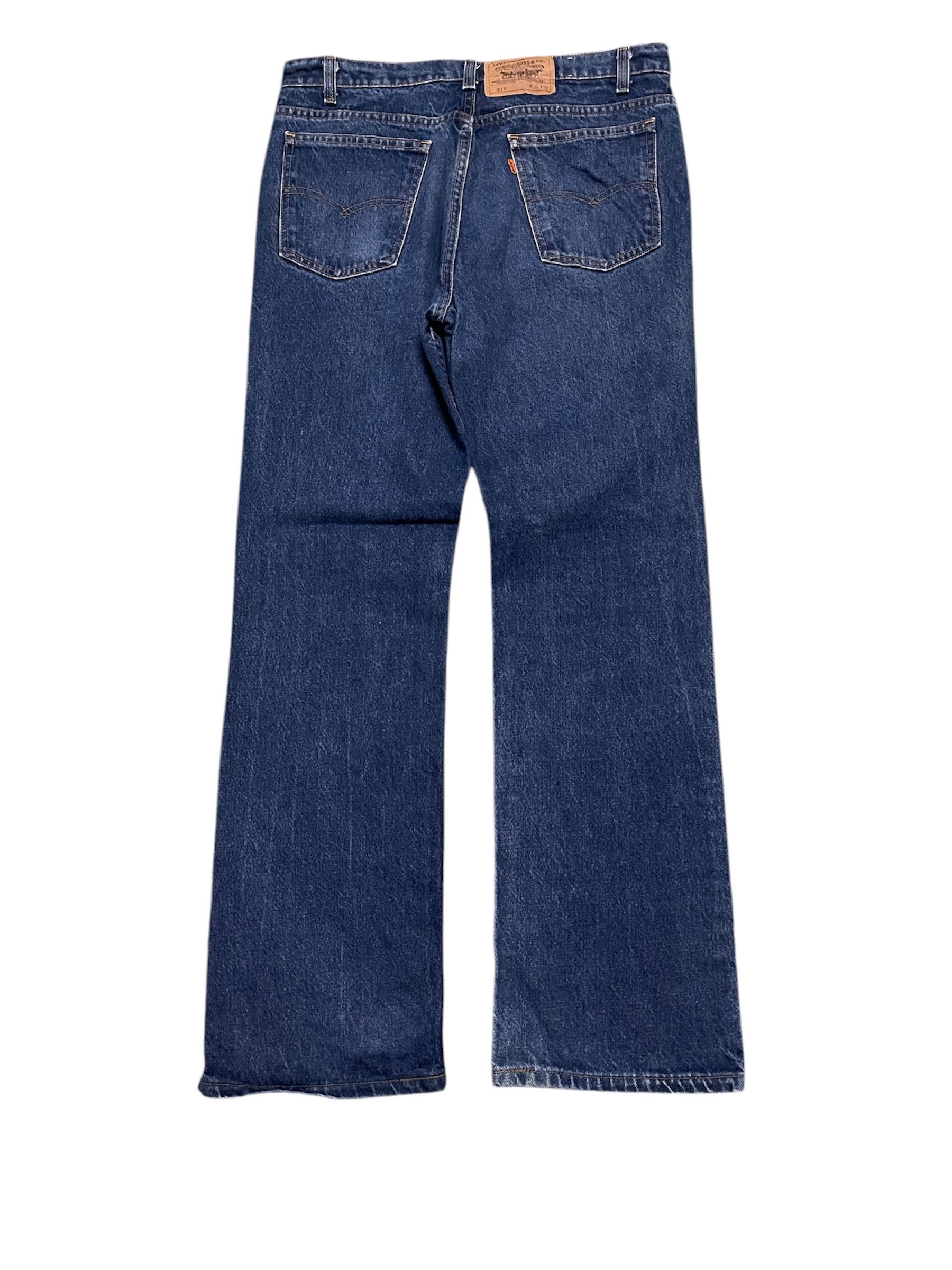 Levi's × Vintage Vintage Levis 517 Flare Blue Jeans USA Size US 36 / EU 52 - 2 Thumbnail