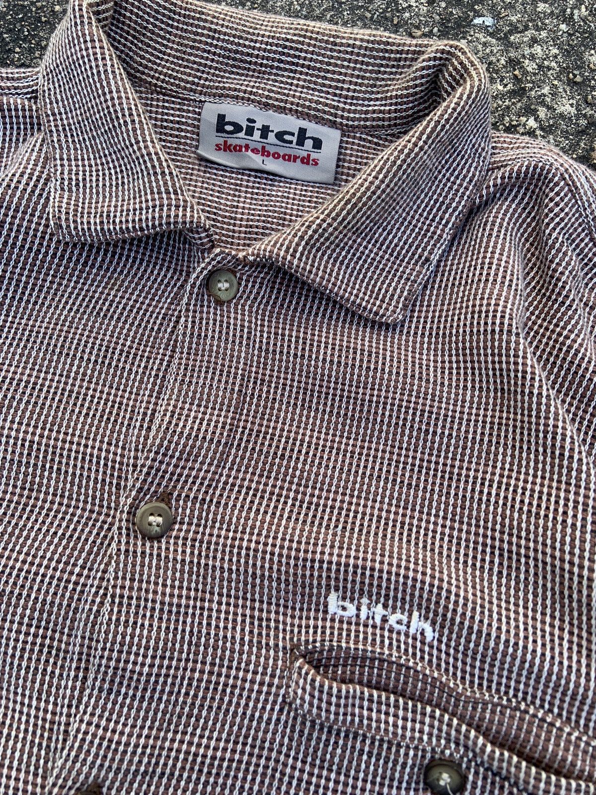 Vintage Vintage 90s Bitch skateboards Size US XL / EU 56 / 4 - 2 Thumbnail