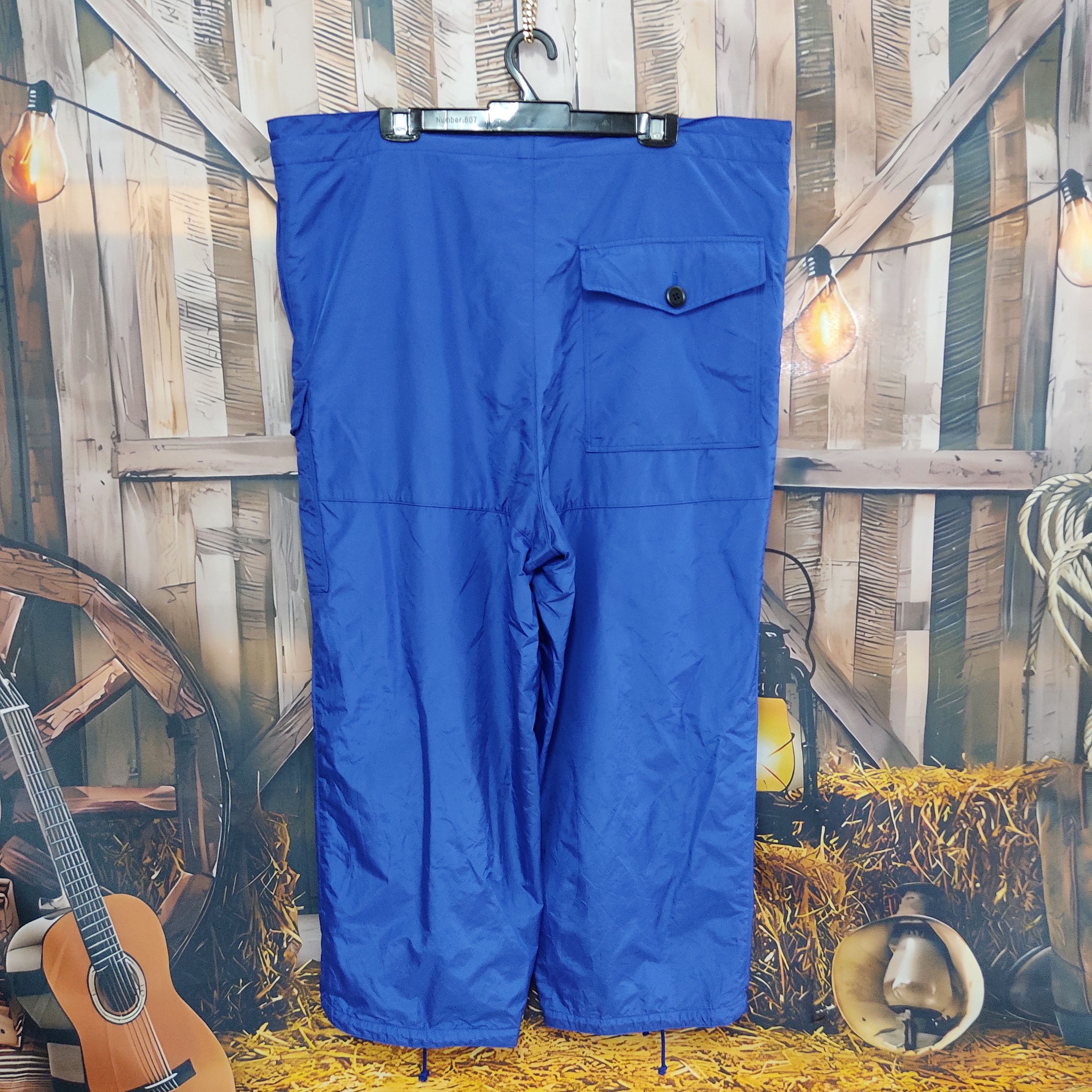 Issey Miyake Rare!! iS Nylon-Blend Oversized Cargo Jumpsuit Pants Size US 33 - 7 Thumbnail