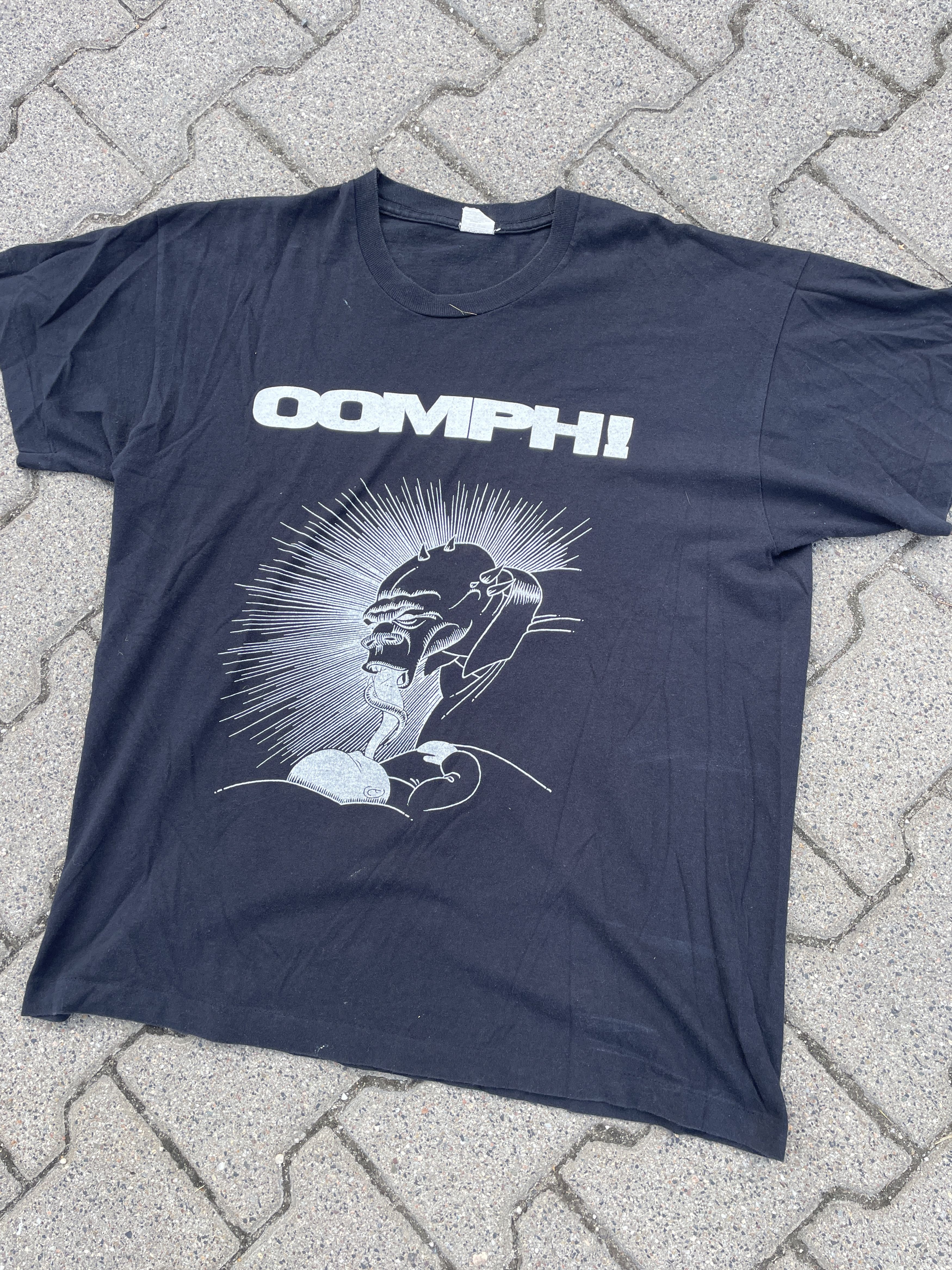 Band Tees VINTAGE 80S SCREEN STARS OOMPH! SOUL THIEF SINGLE STITCH TEE Size US XL / EU 56 / 4 - 2 Thumbnail