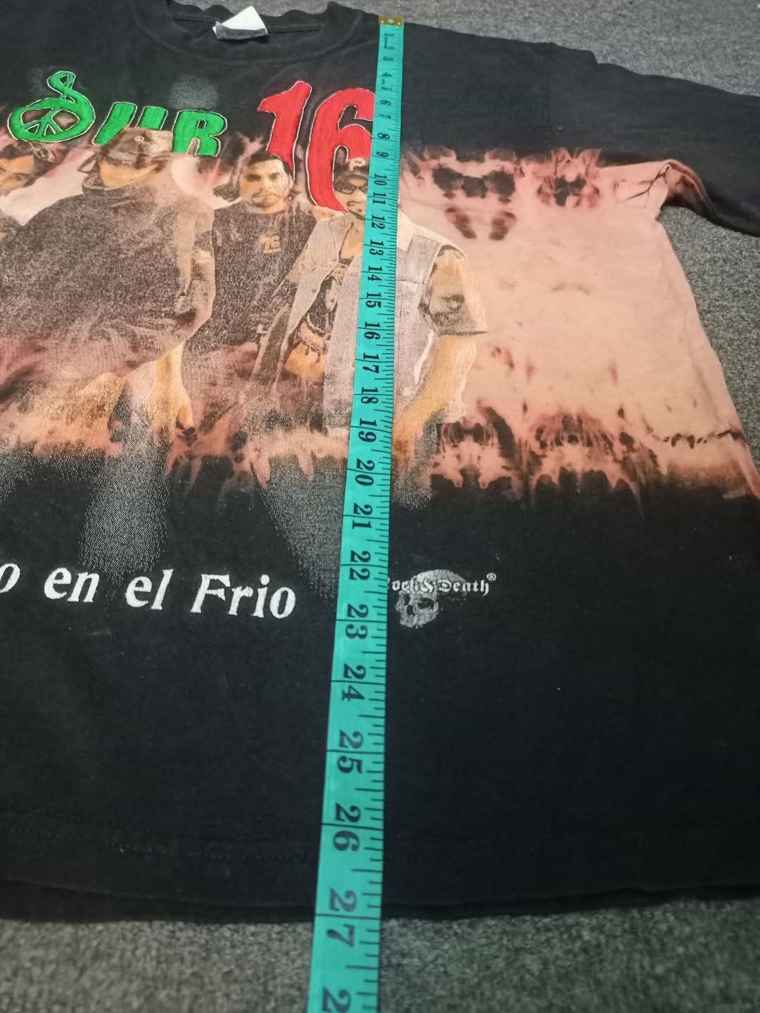 Band Tees Vintage Band Sur 16 Tour 02 Acid Wash Signature Embroidery Size US XL / EU 56 / 4 - 5 Thumbnail