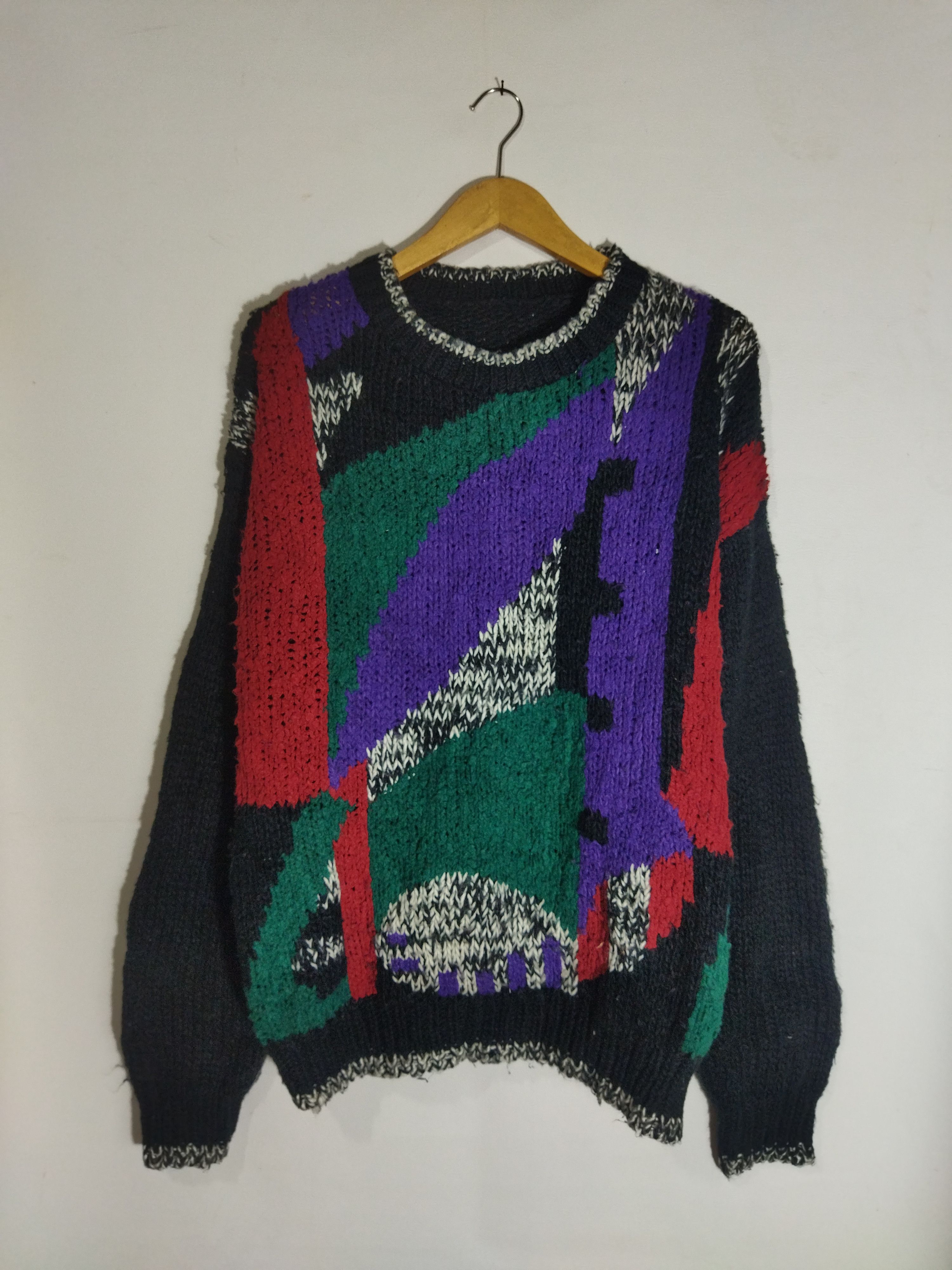 Rare vintage multicolor knit wear