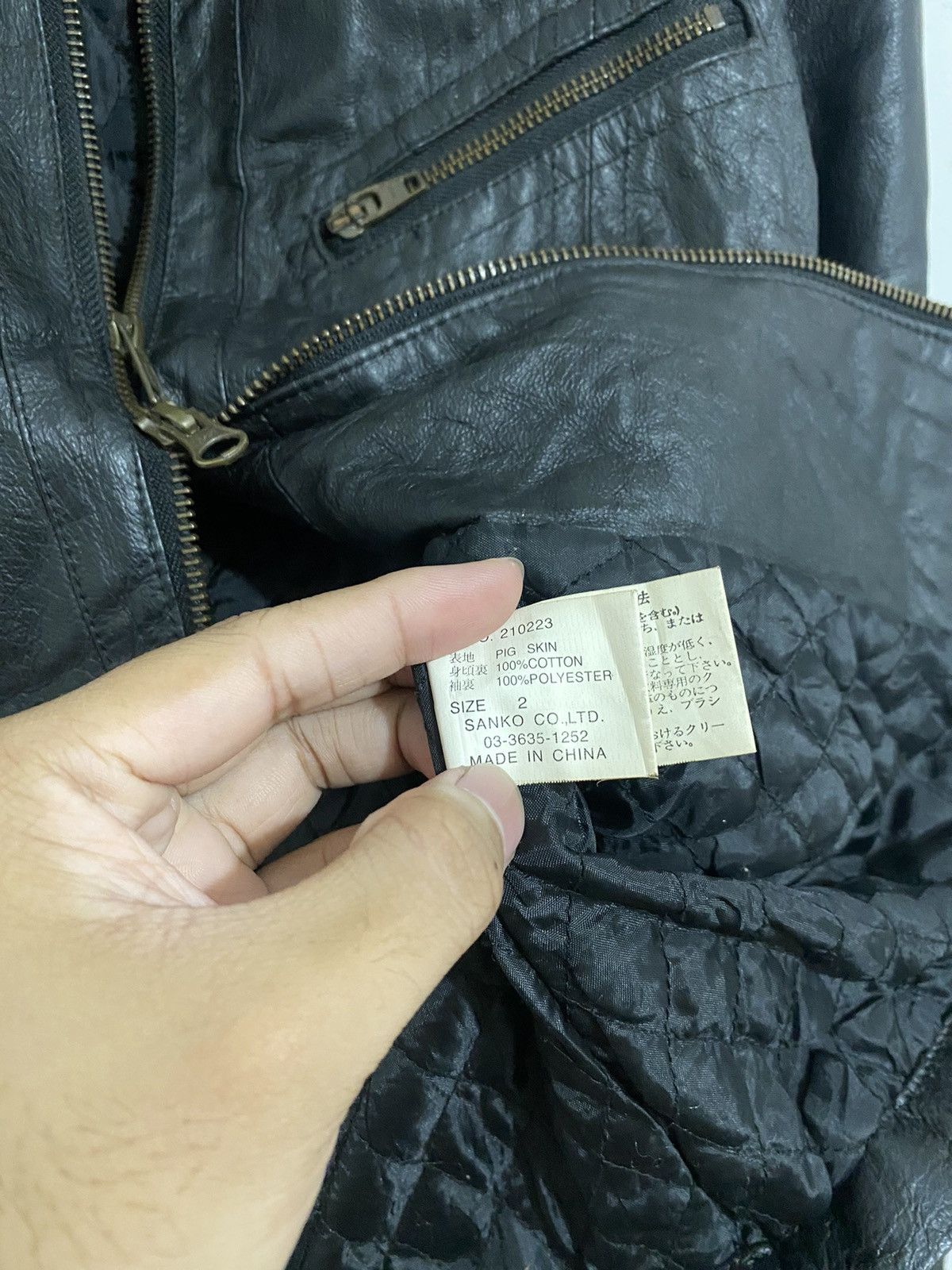 If Six Was Nine 💸BINDINGOFFER💸Jack Roses Leather Jacket Bikers Ifsix Lgb Size US M / EU 48-50 / 2 - 8 Thumbnail