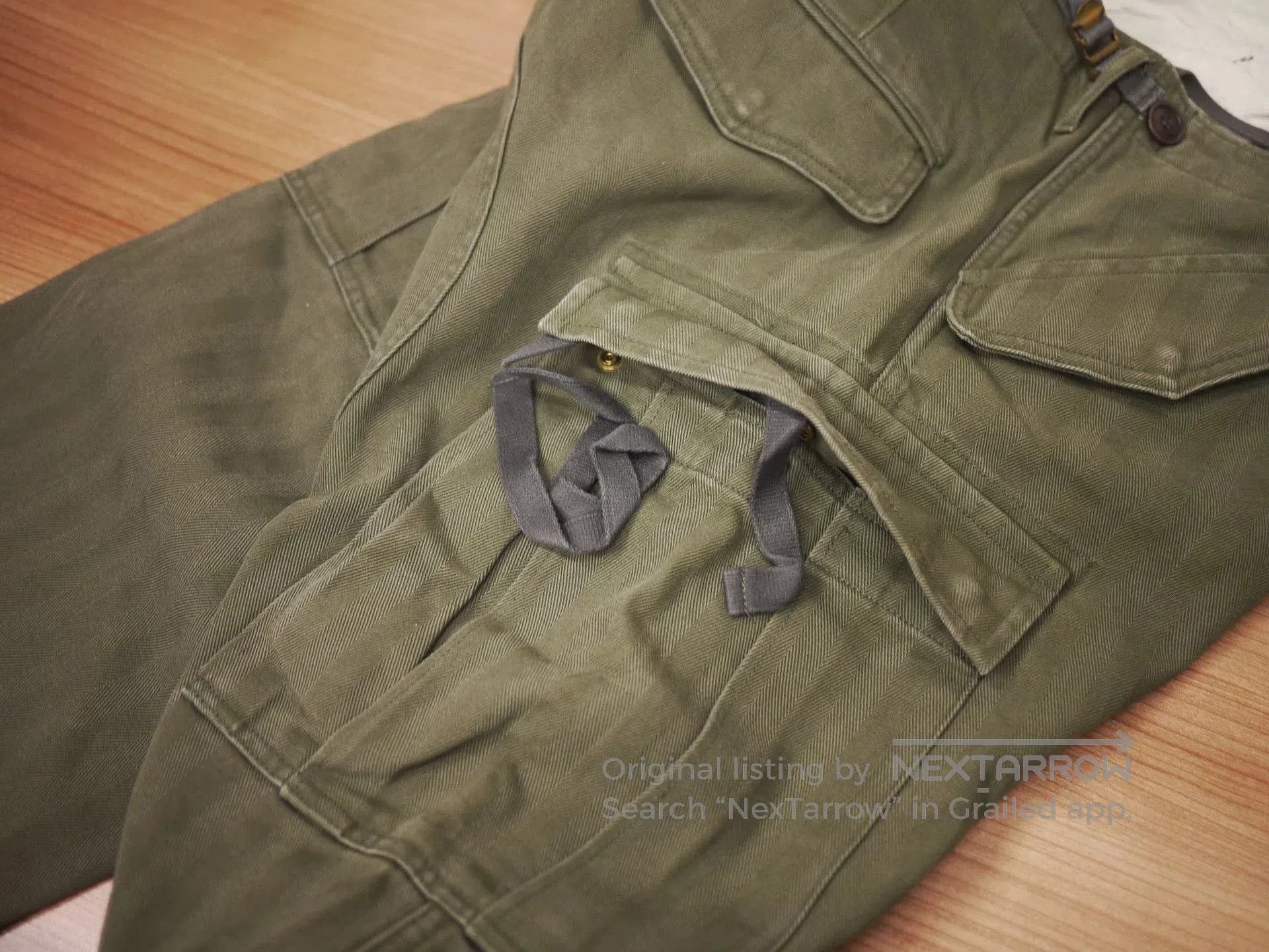 Visvim visvim eiger sanction herringbone olive pants. Size US 44 / EU 60 - 8 Thumbnail