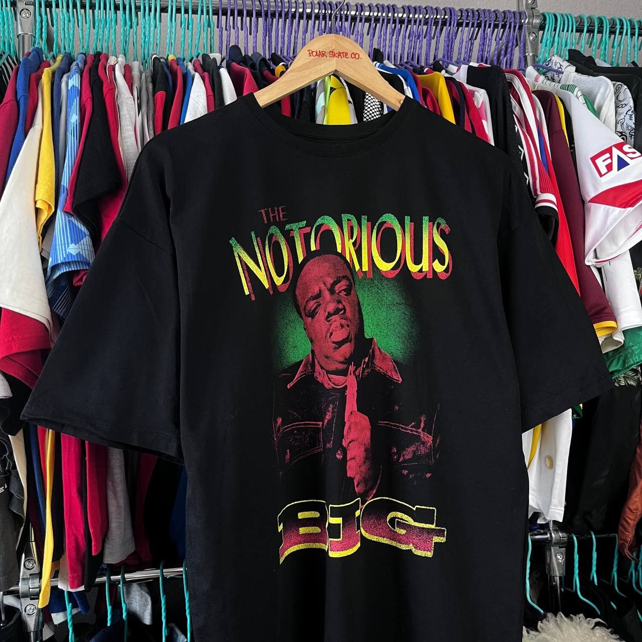 Rap Tees Notorious BIG Rap Hip Hop Oversize Baggy Tshirt Size XS Size US XS / EU 42 / 0 - 1 Thumbnail
