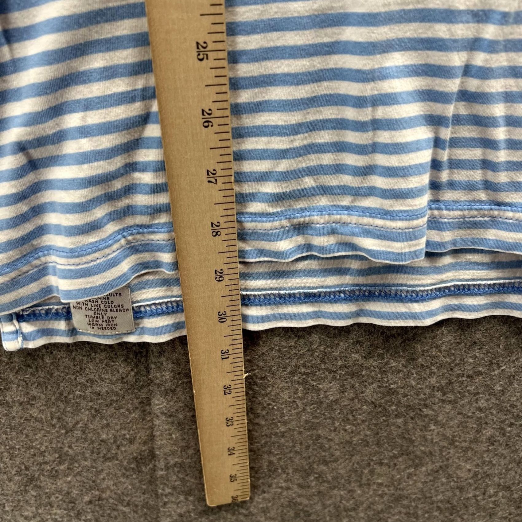 Peter Millar VINTAGE Peter Millar Polo Shirt Large Blue Striped Pima Cotton Golf Casual Preppy Pocket Short Sleeve Mens L Size US L / EU 52-54 / 3 - 6 Thumbnail