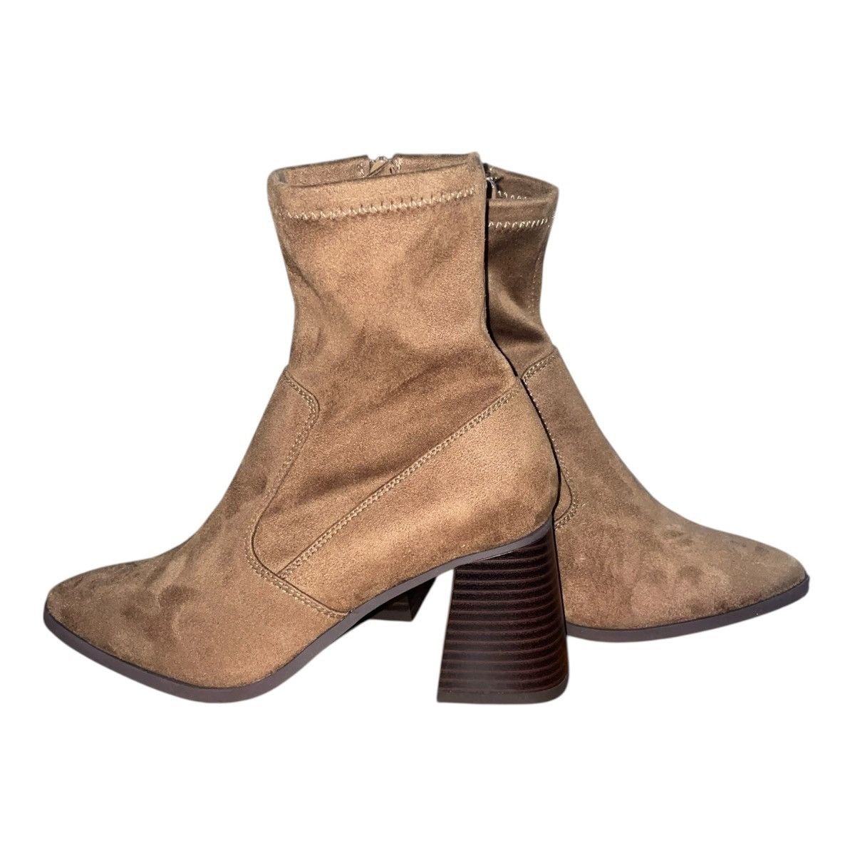 Call It Spring Call it Spring Women’s Suede Tan Ankle Boot Size 7 Like New Size US 7 / IT 37 - 4 Thumbnail