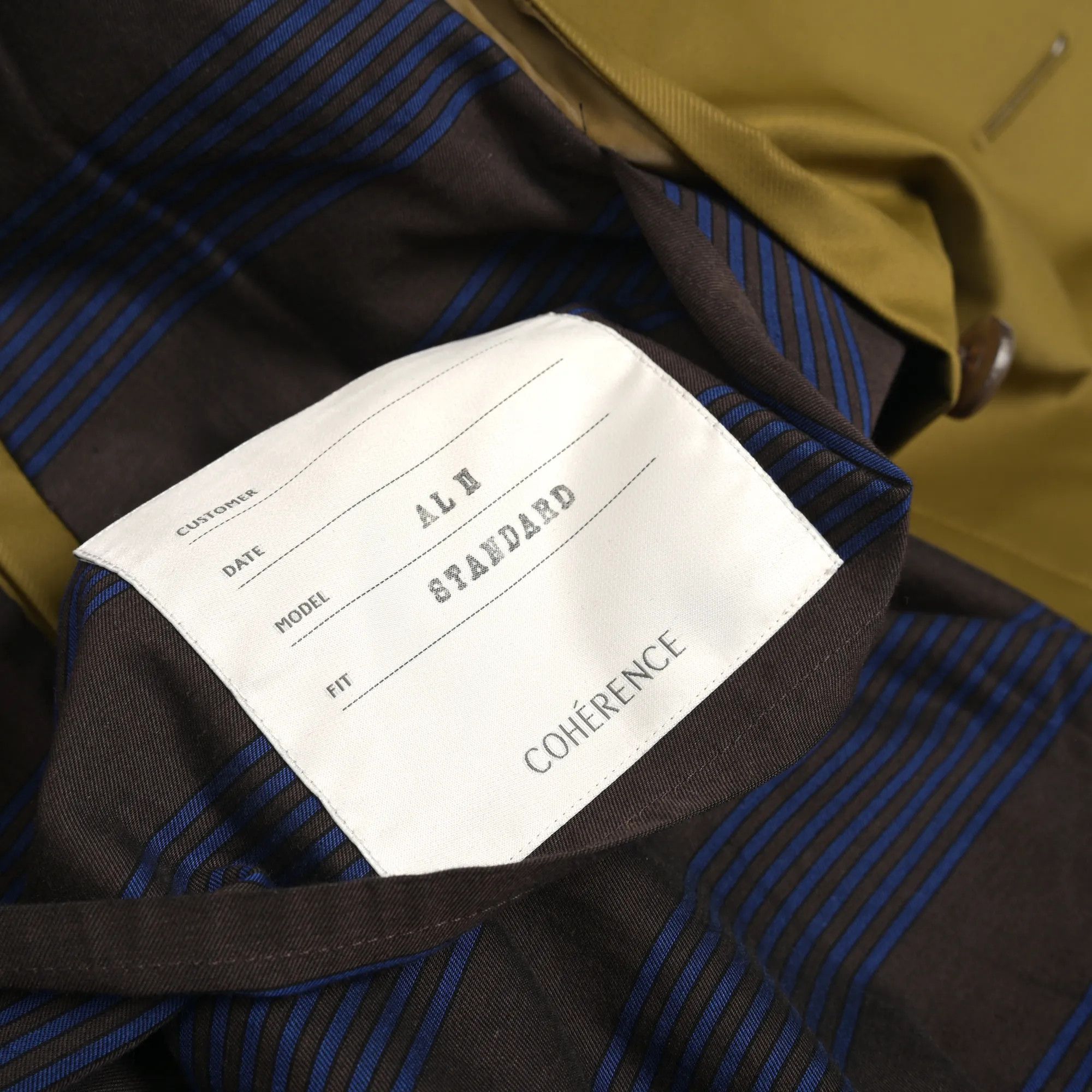 Japanese Brand COHÉRENCE Al II trench (M) Size US M / EU 48-50 / 2 - 10 Thumbnail