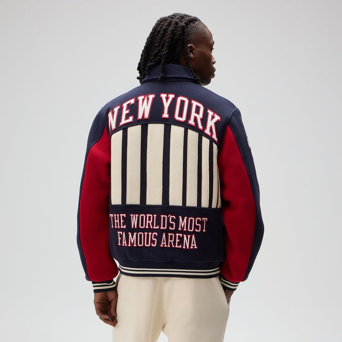 Kith Kith for NY Knicks Madison Square Garden Wool Varsity Jacket Size US XL / EU 56 / 4 - 3 Thumbnail