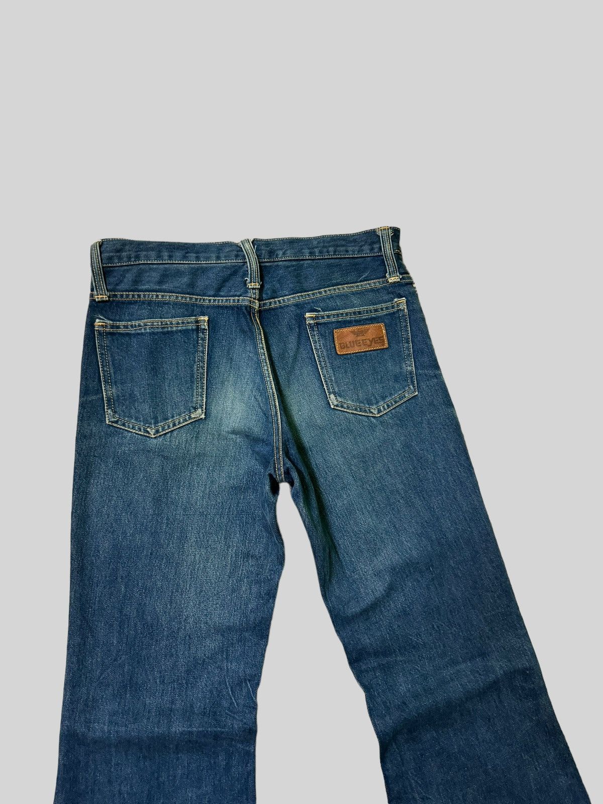 If Six Was Nine Vintage Flared BLUE EYES Scovill Zipper Bell bottom Denim Size US 30 / EU 46 - 9 Thumbnail