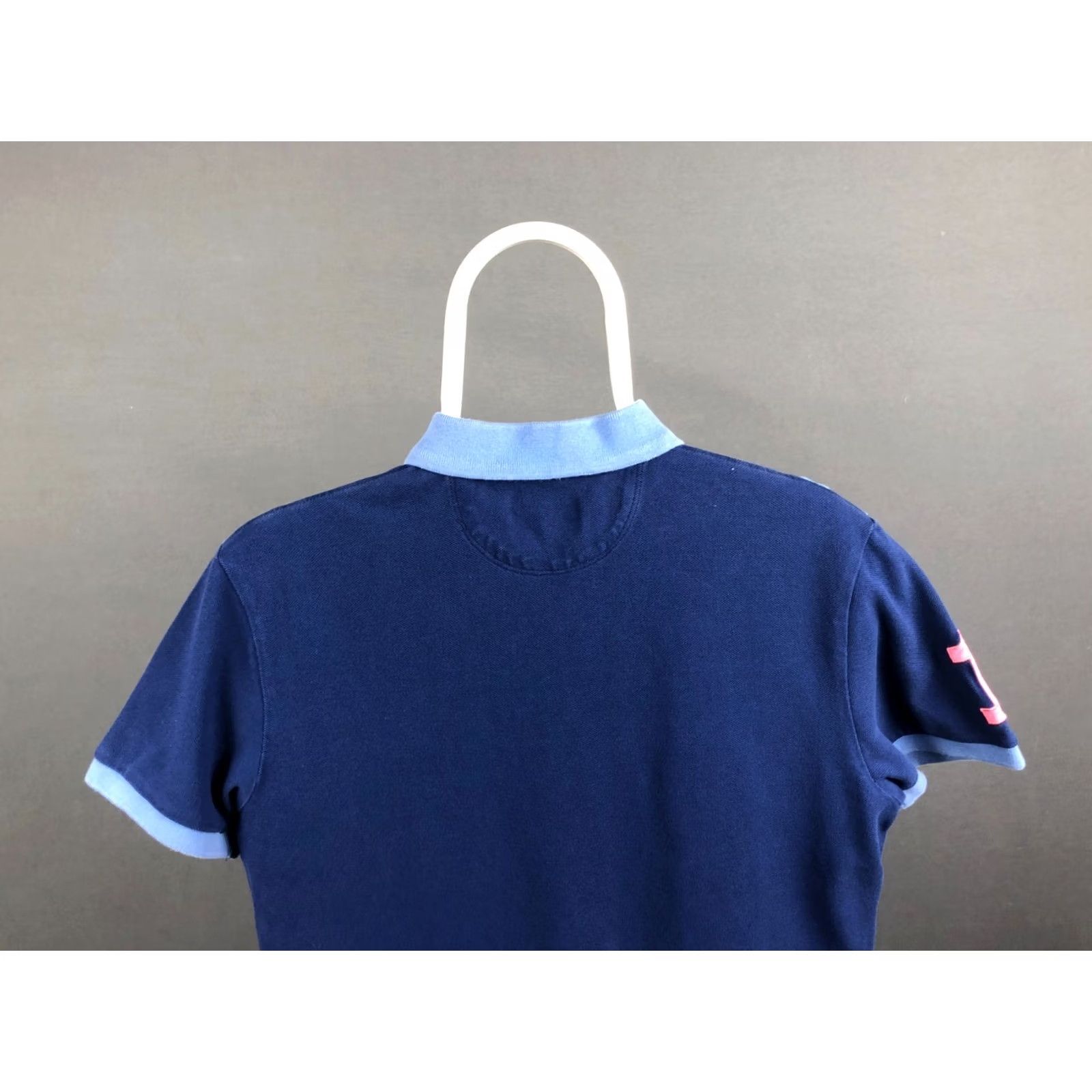 Hackett Hackett London Polo Shirt Mens S Blue 100% Cotton Classic Short Sleeve Embroidered Logo Twill Patch Chest Left Sleeve Polo Size US S / EU 44-46 / 1 - 3 Thumbnail