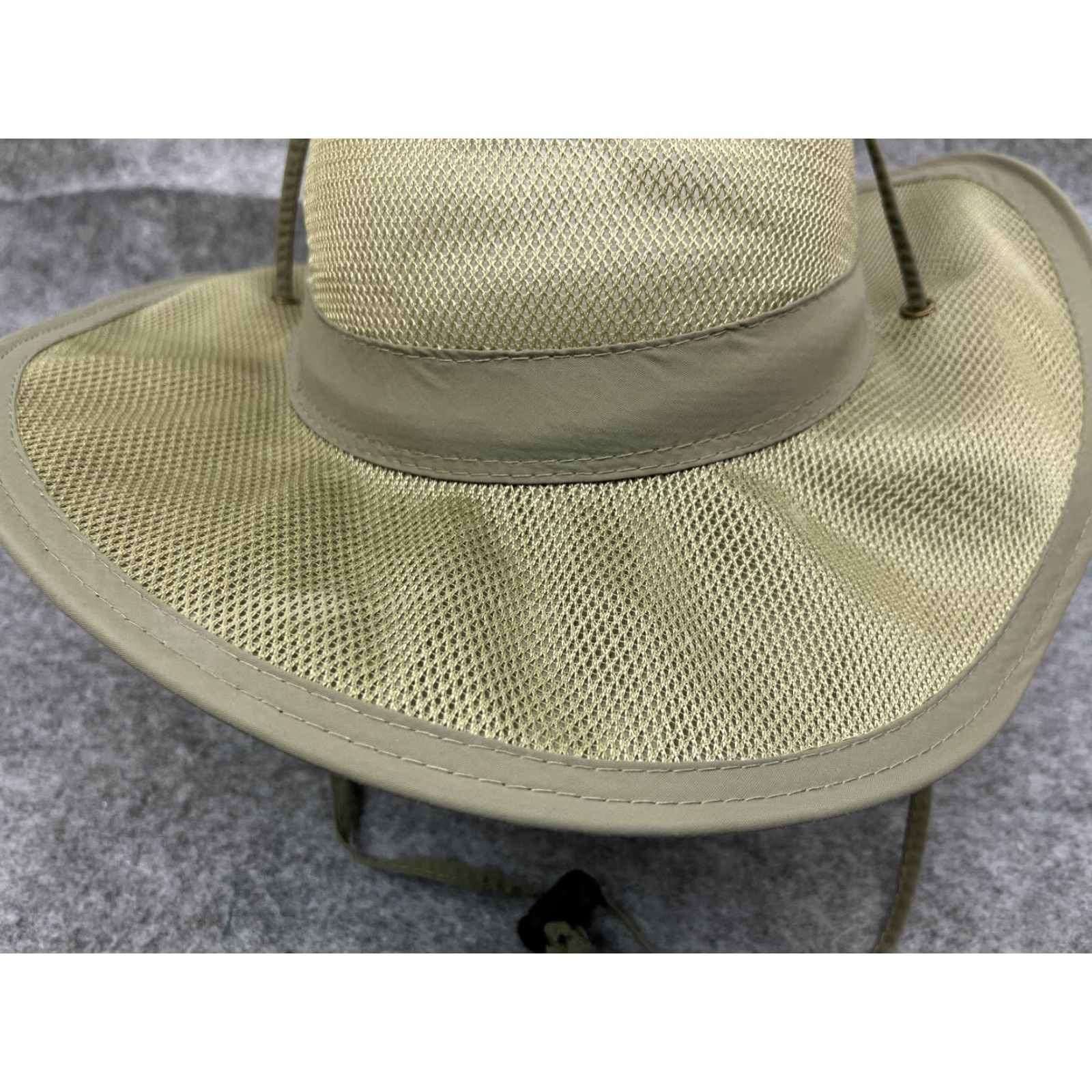 Vintage Dorfman Pacific Bucket Hat Adult Large Green 100% Nylon Adjustable Lightweight Breathable Travel Camping Fishing Hat/Cap Mens Size ONE SIZE - 3 Thumbnail