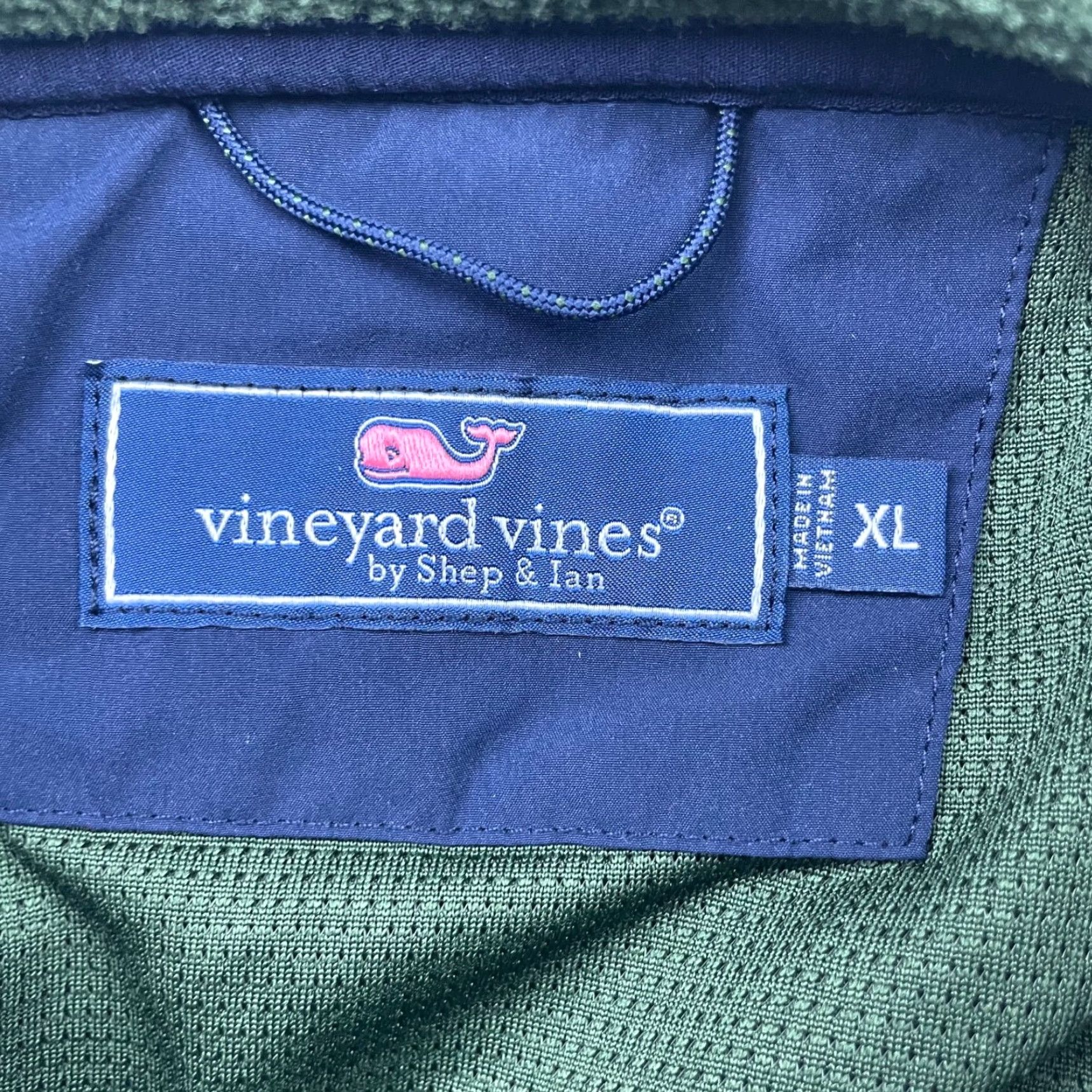 Vineyard Vines Vineyard Vines Men's Fleece Shep Shirt 1/4 Snap Button Pullover Green XL Mock Neck Sweatshirt Size US S / EU 44-46 / 1 - 3 Thumbnail