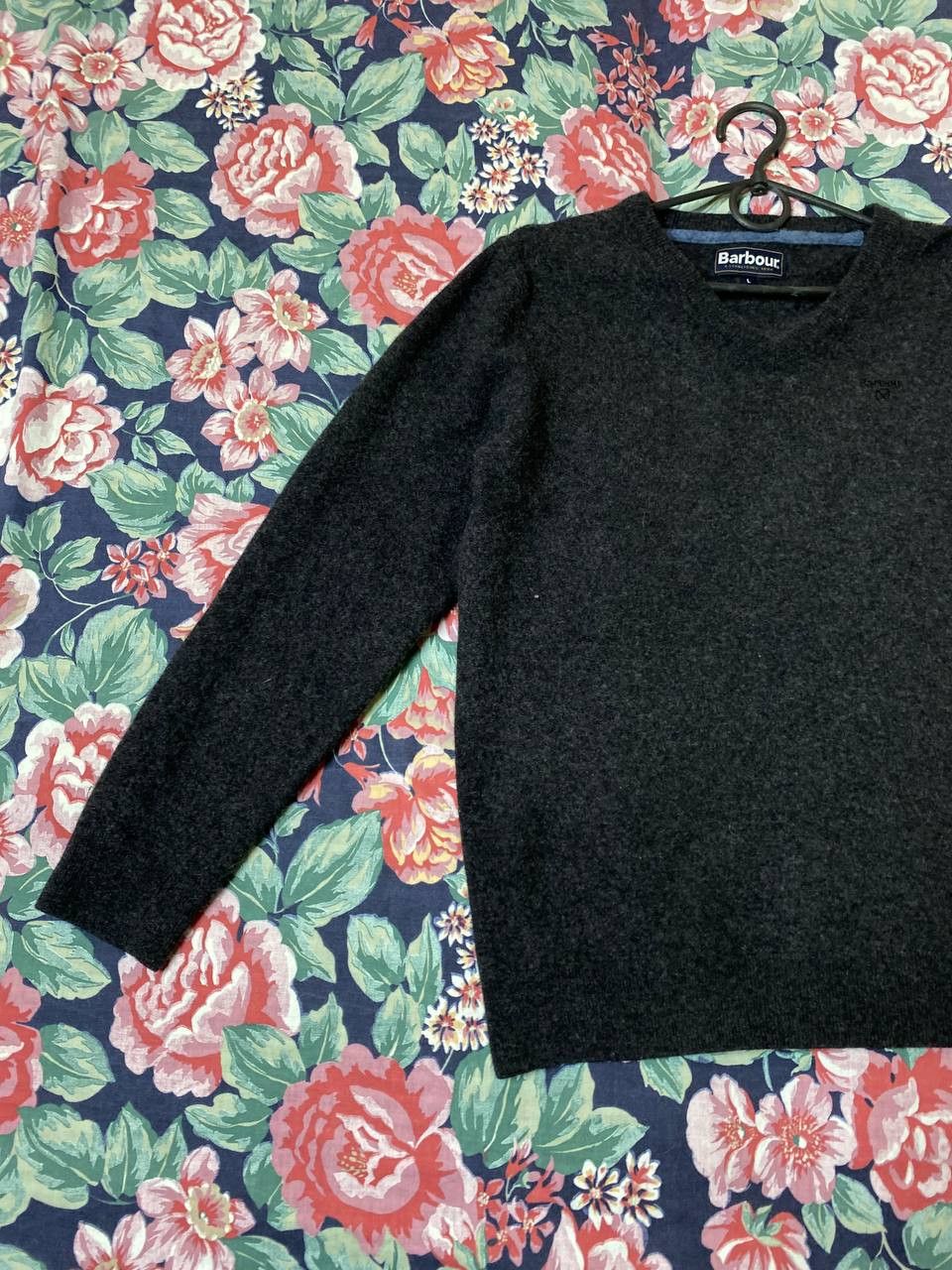 Barbour Barbour Wool Crew neck Sweater Jumper Pullover Size US L / EU 52-54 / 3 - 12 Thumbnail