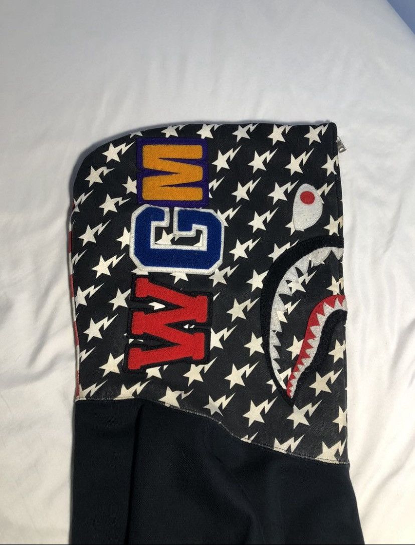 Bape A BATHING APE American Shark Full Zip Hoodie Size US L / EU 52-54 / 3 - 2 Thumbnail