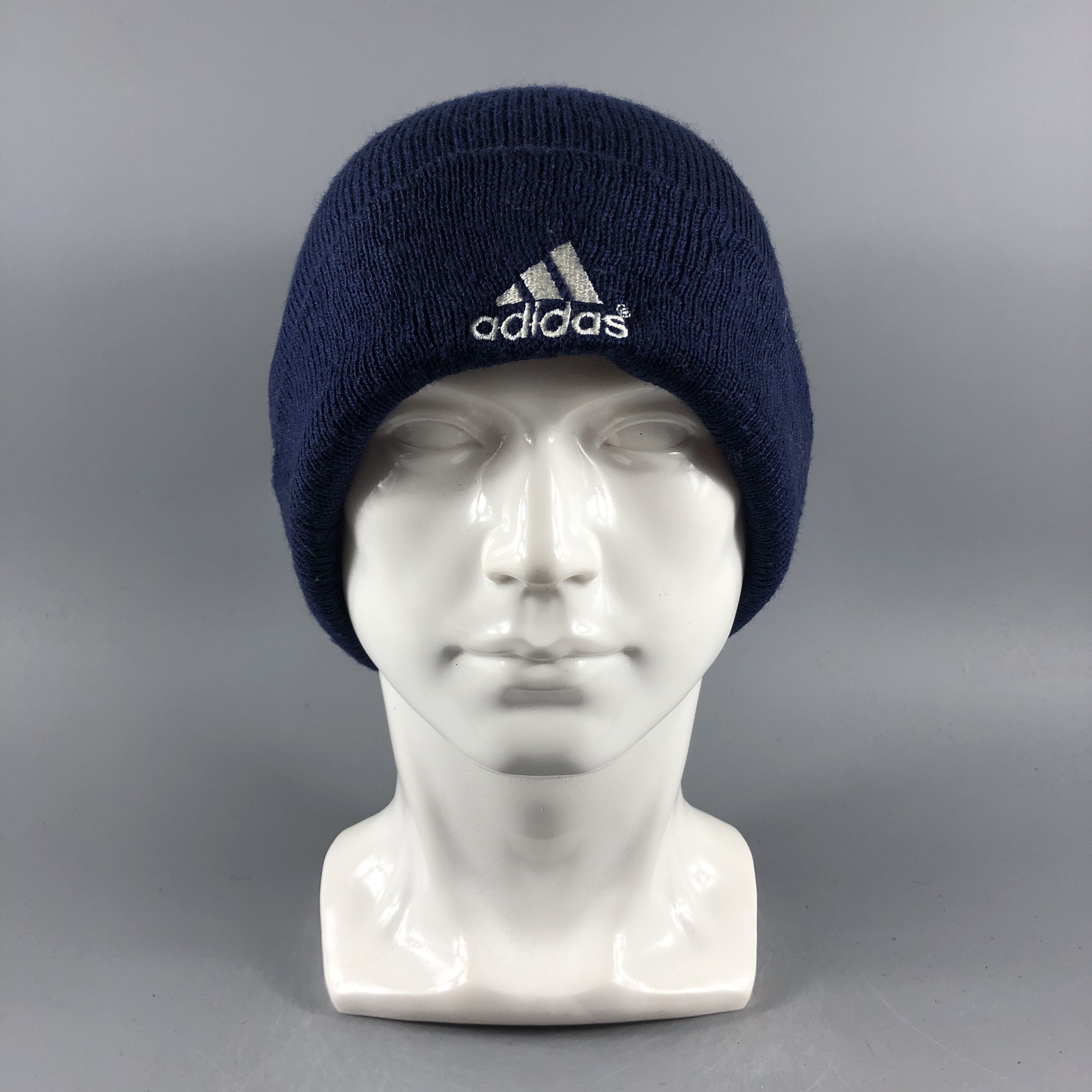 Adidas × Vintage Adidas Basic Beanie Snow Hat Snow Cap -D038 Size ONE SIZE - 2 Thumbnail