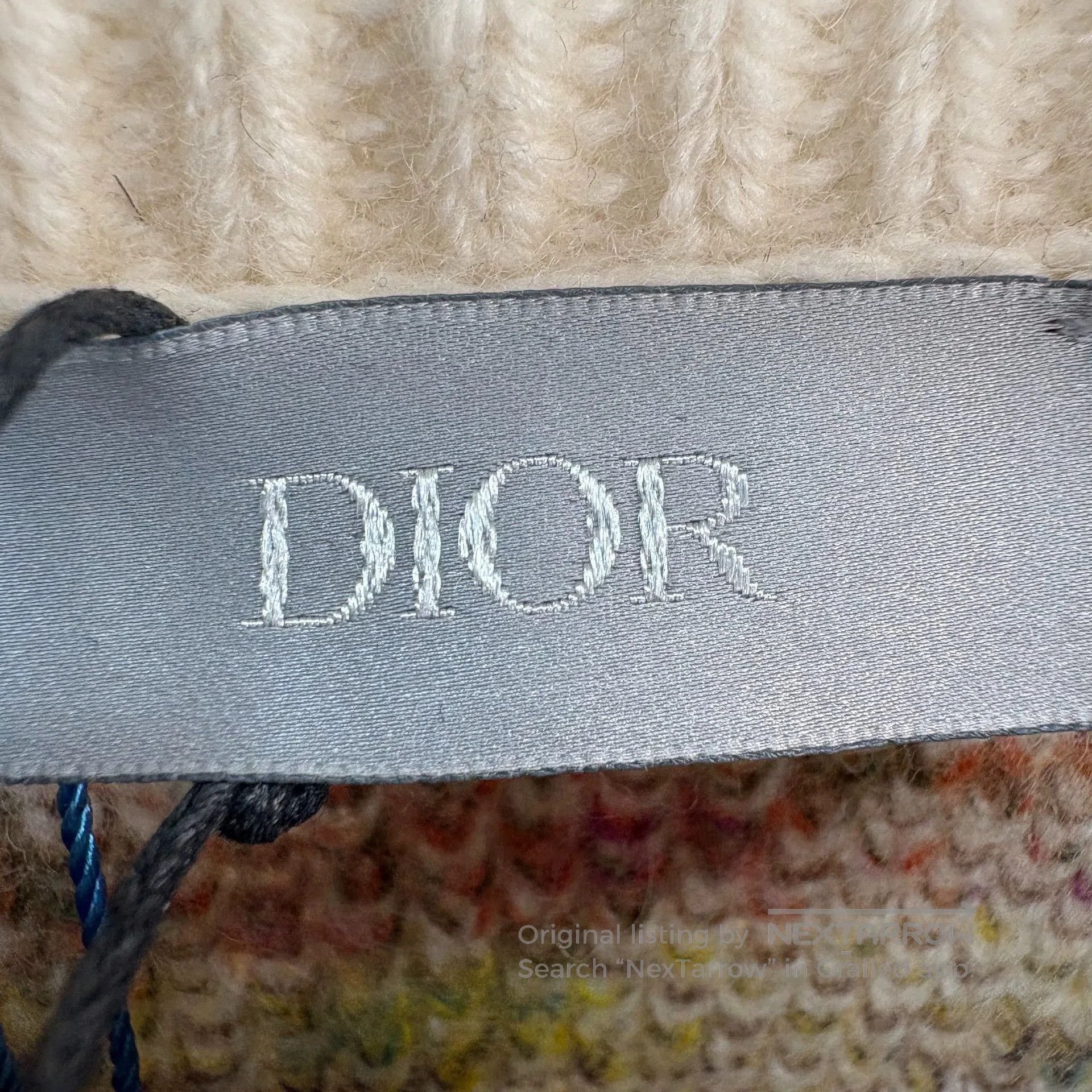 Dior dior logo wool knit sweater size s. Size US S / EU 44-46 / 1 - 6 Thumbnail