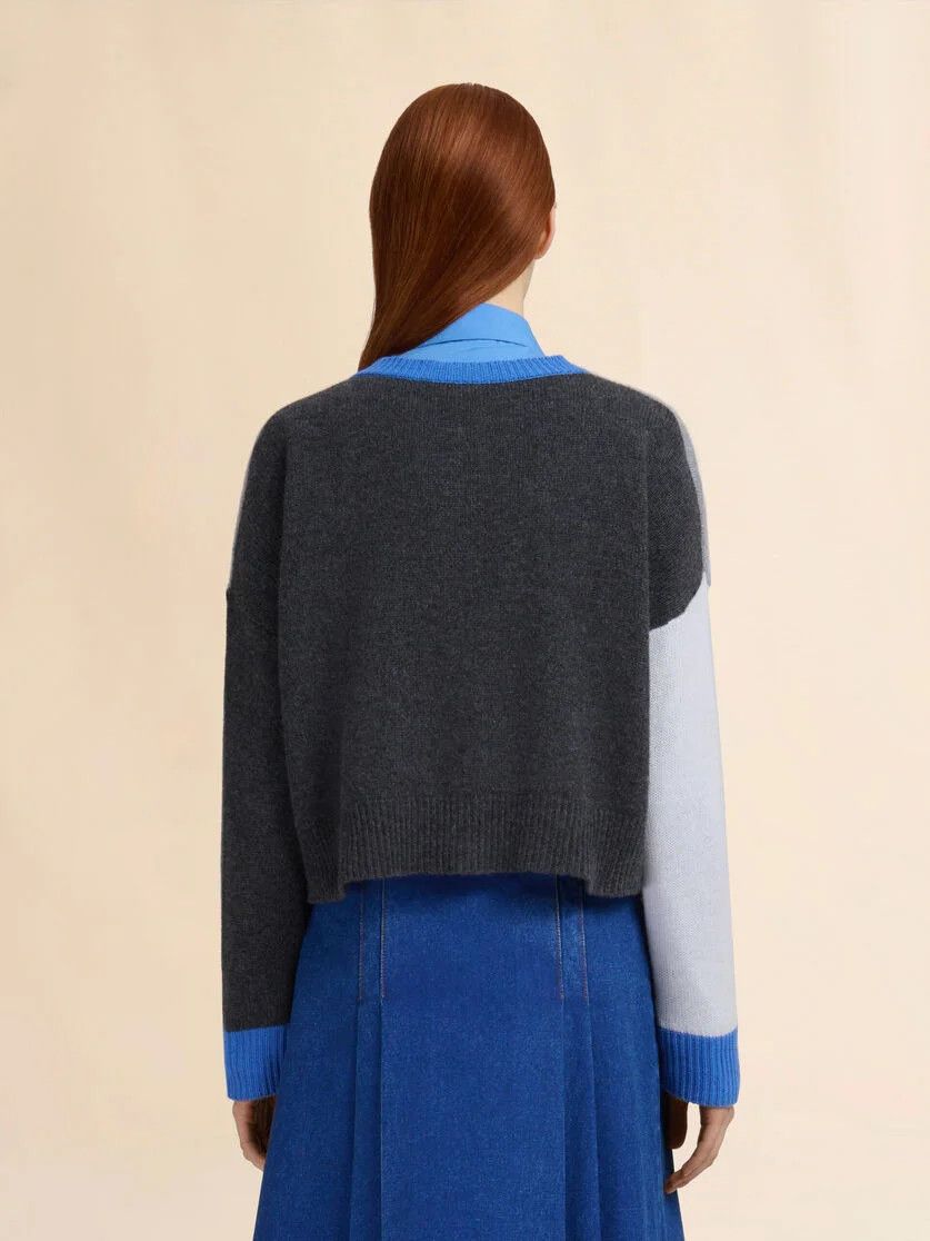 Marni o1f1d3z0326 Colour Block Cardigan in Multicolor Size M / US 6-8 / IT 42-44 - 3 Thumbnail