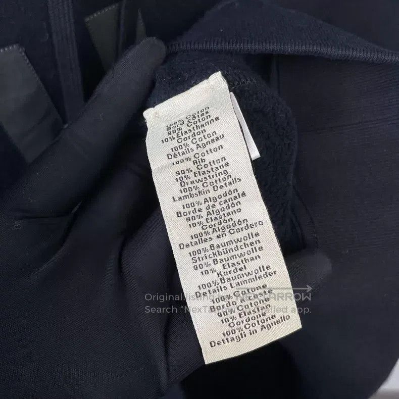 Hermes Hermes Black Geometric Pattern Leather Embroidery Cotton H Size M / US 6-8 / IT 42-44 - 8 Thumbnail