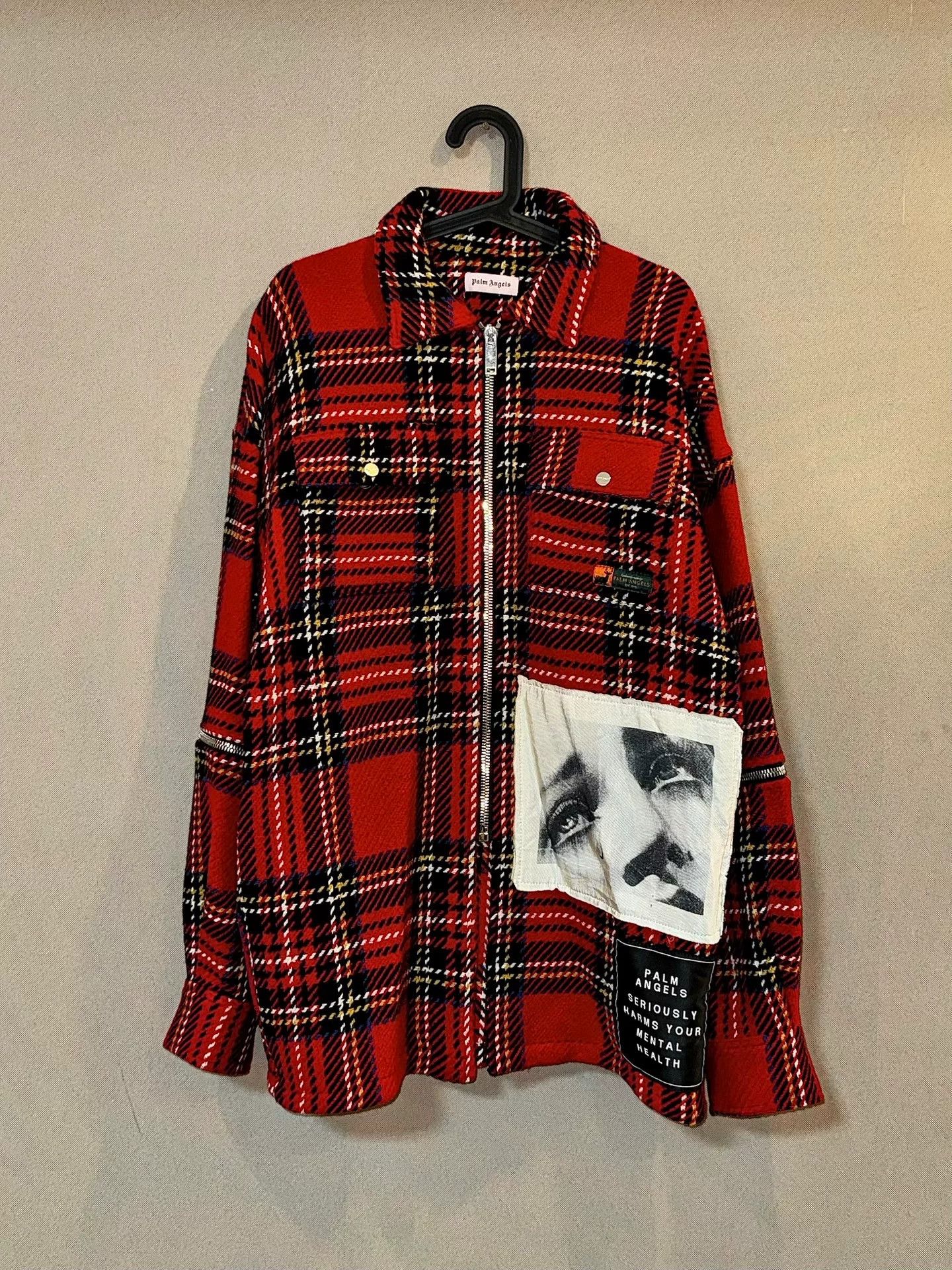Palm Angels Palm Angels Wool Blend Shirt Size US M / EU 48-50 / 2 - 1 Thumbnail
